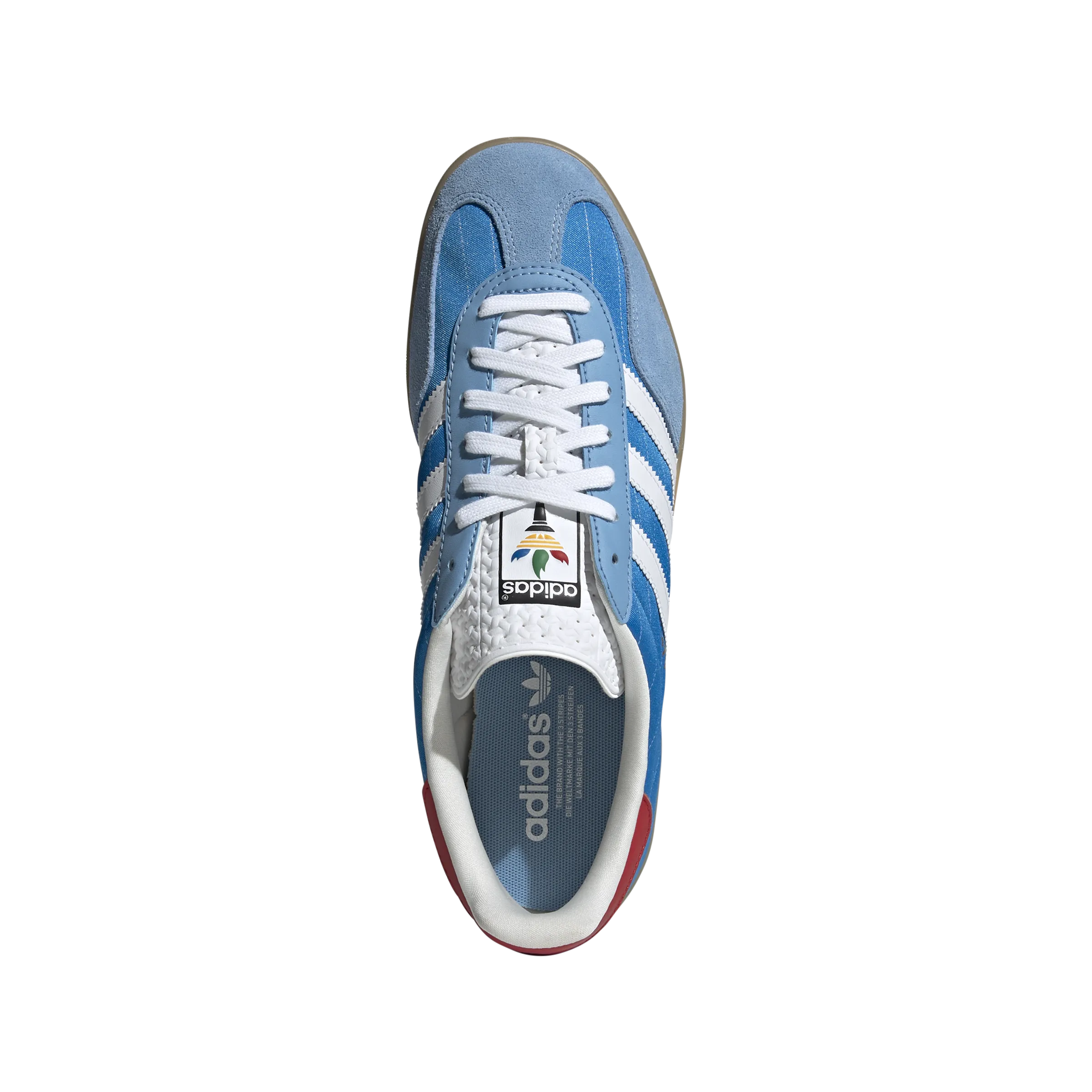 least fashionable Gazelle Indoor 'Bright Blue White'