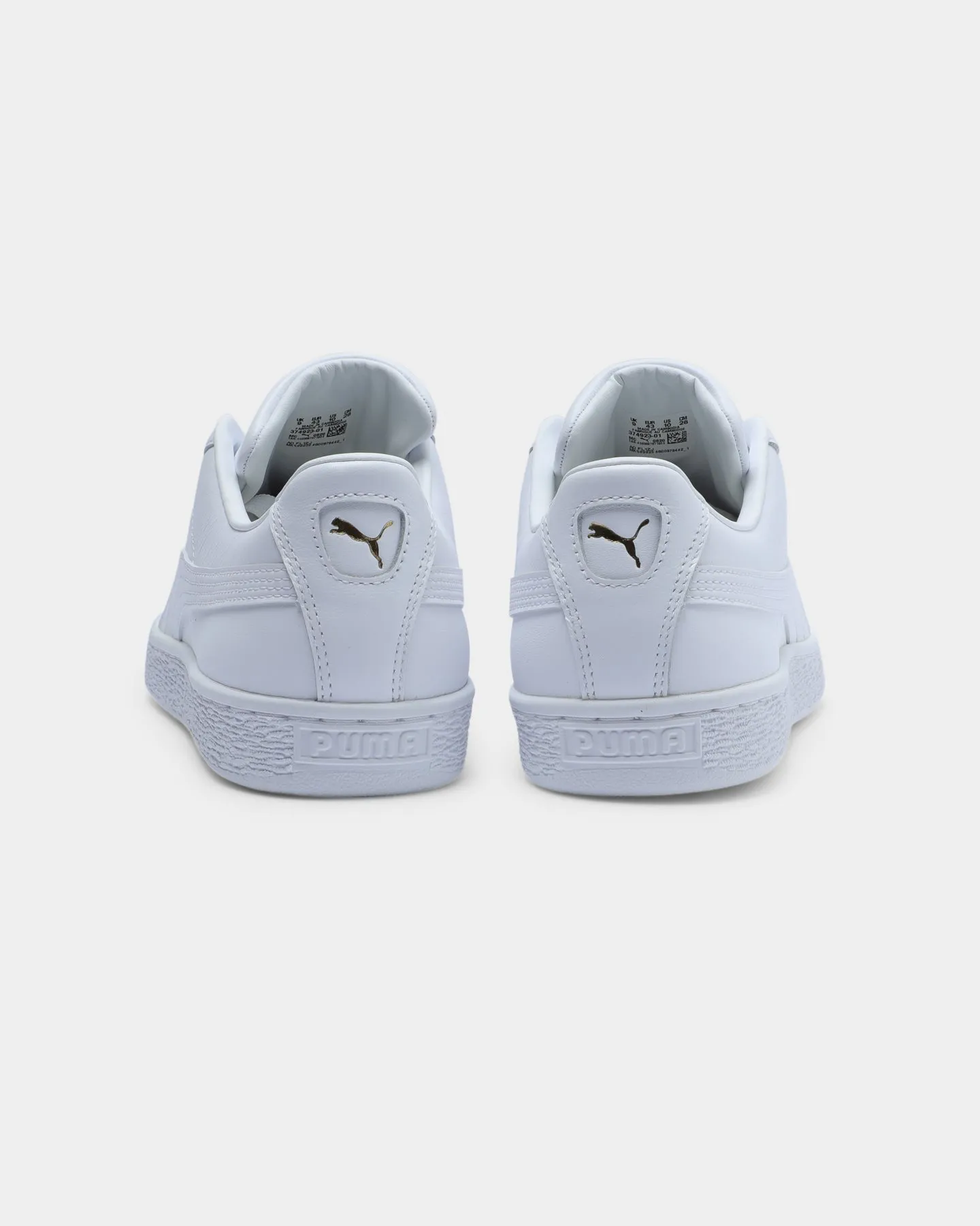 Puma Basket Classic XXI White/White Business Mode Move Light