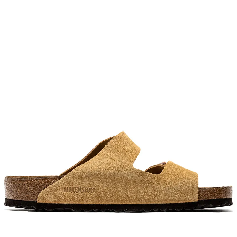 Birkenstock Arizona Suede - Latte Cream Summer Vacation Shoes All-Day Sandals