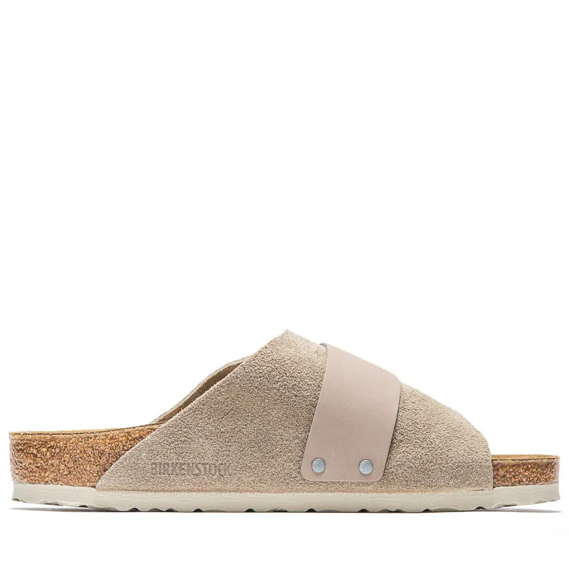 Summer Vibe Birkenstock Kyoto Suede - Taupe
