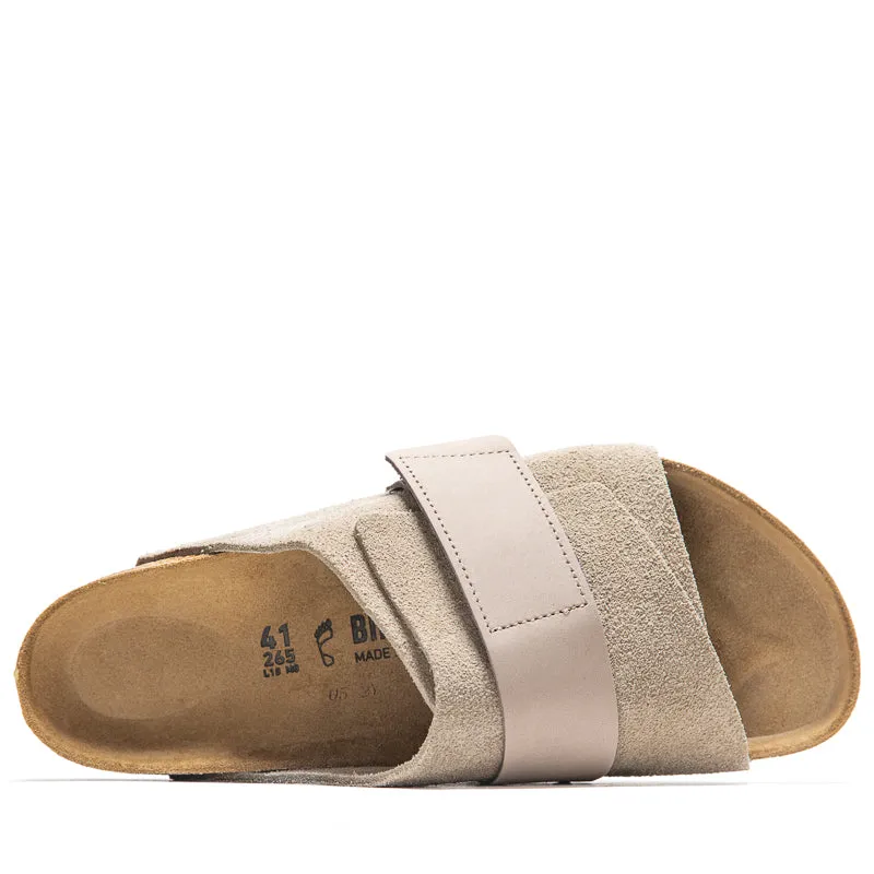 Birkenstock Kyoto Suede - Taupe Functional Walking Shoes