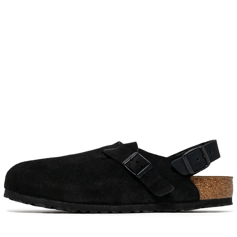 Birkenstock Tokio Suede - Black Comfortable Sole Anti Fatigue