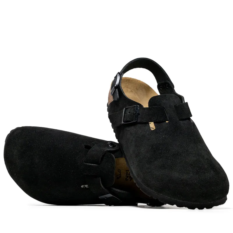 Birkenstock Tokio Suede - Black Minimal Wear