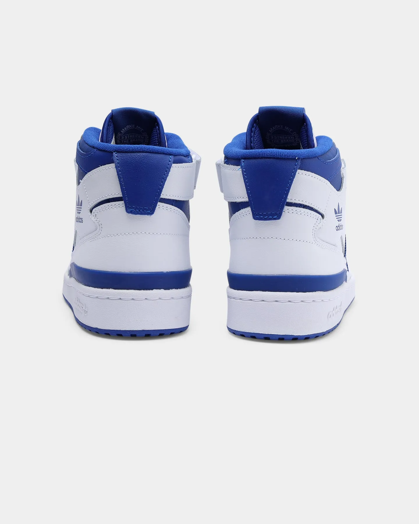 Adidas Men's Forum Mid Cloud White / Royal Blue / Cloud White Young Mood Stylish