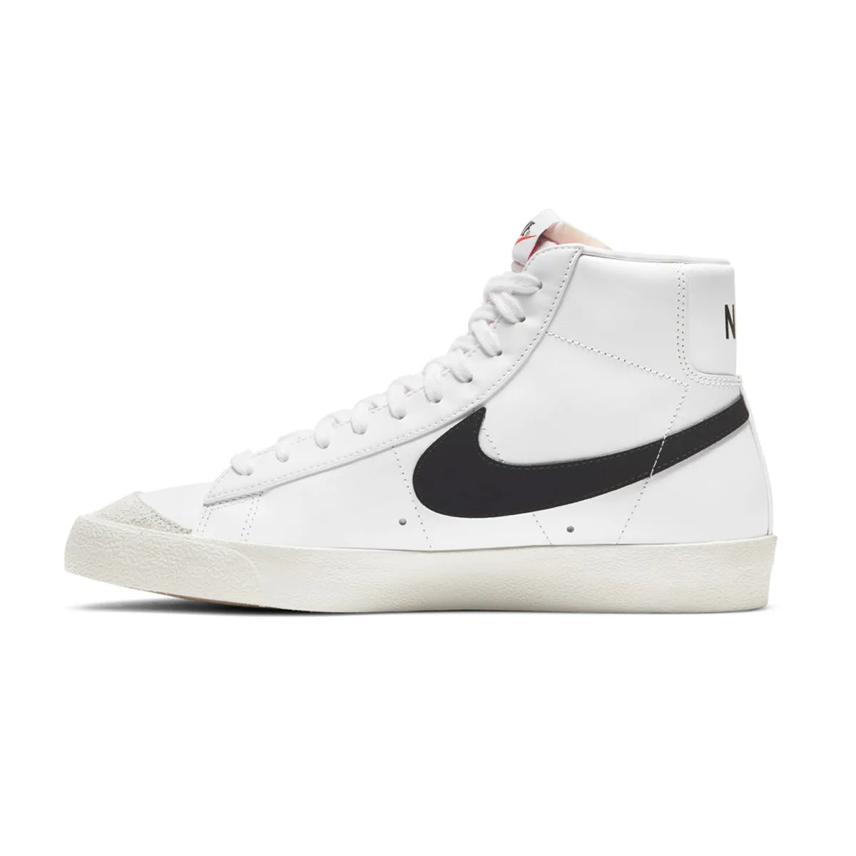 Blazer Mid '77 Vintage 'White Black' All-day breathability safety wear