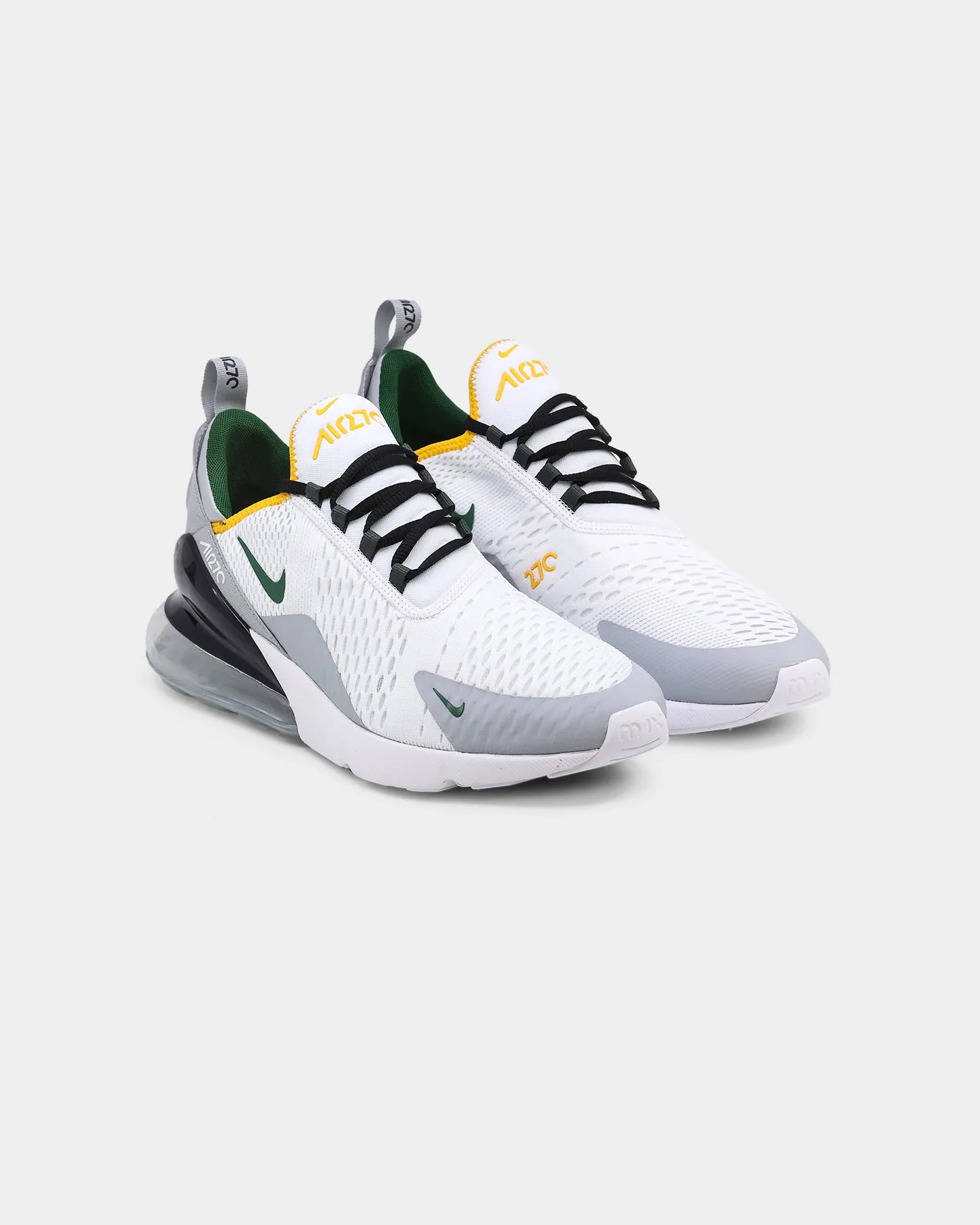 Pastel tone Flexibility Feature Nike Air Max 270 White/Gorge Green