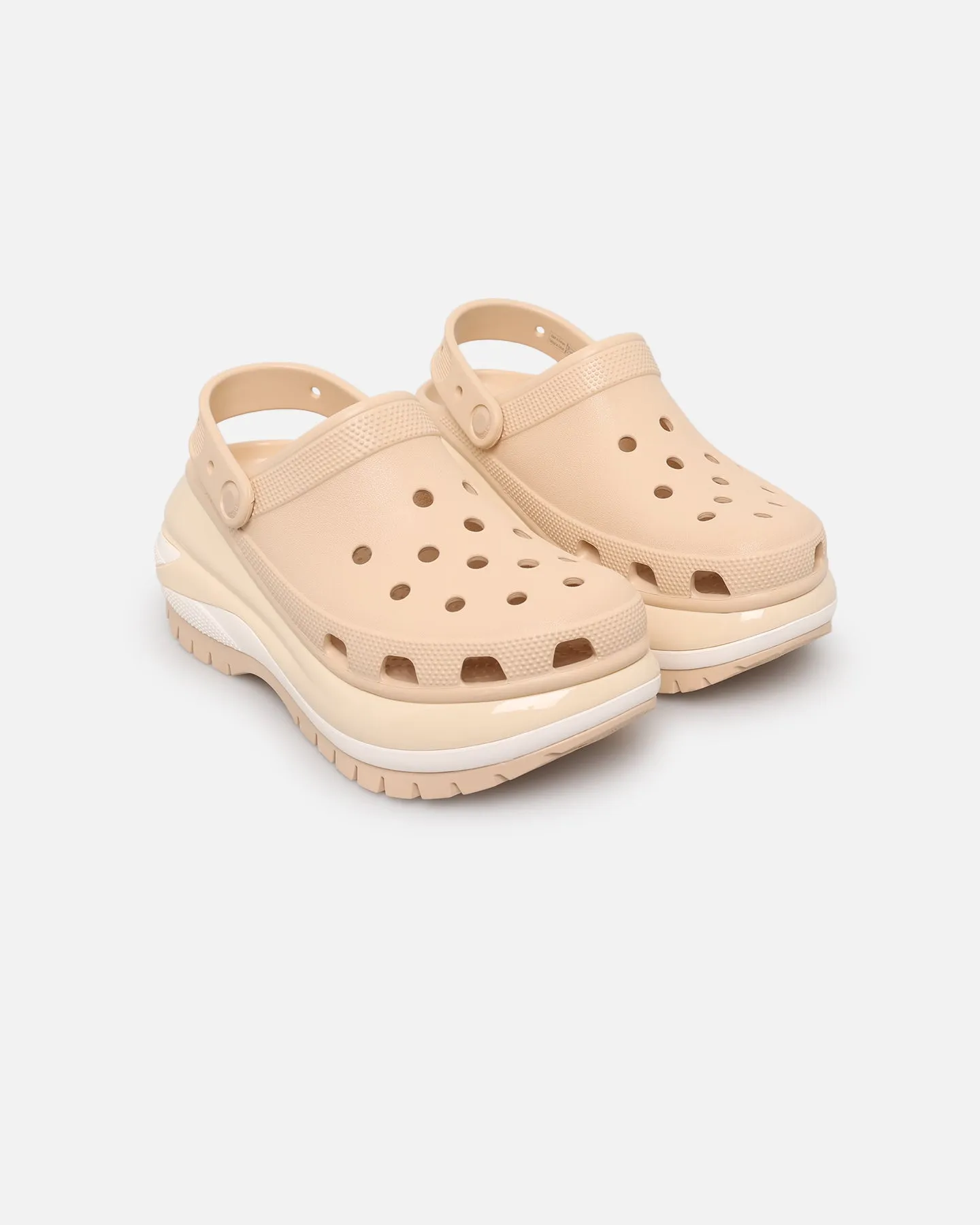 Designer Look Glam silhouette Crocs Mega Crush Clog Shitake