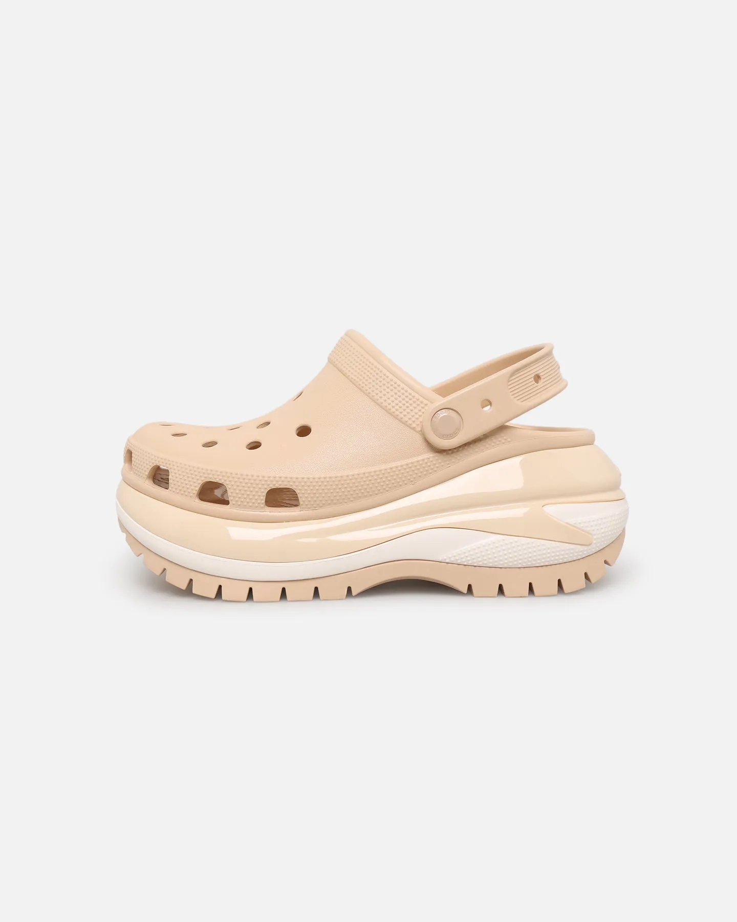 Crocs Mega Crush Clog Shitake largest