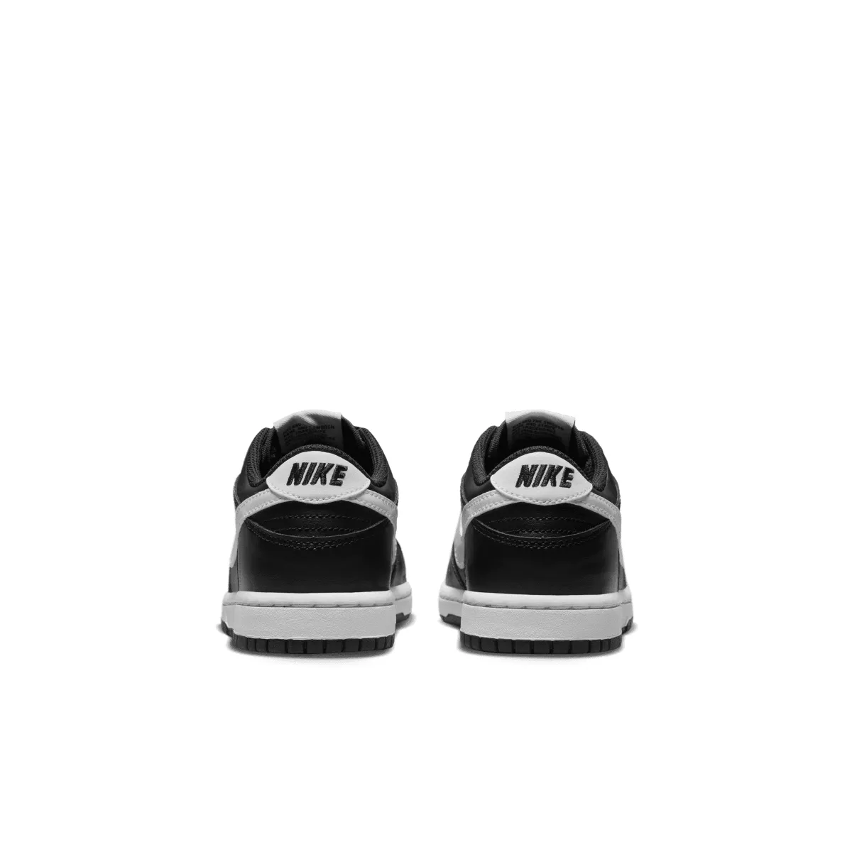 Retro-inspired Exclusive breathability Kid's Dunk Low 'Black Panda 2.0'