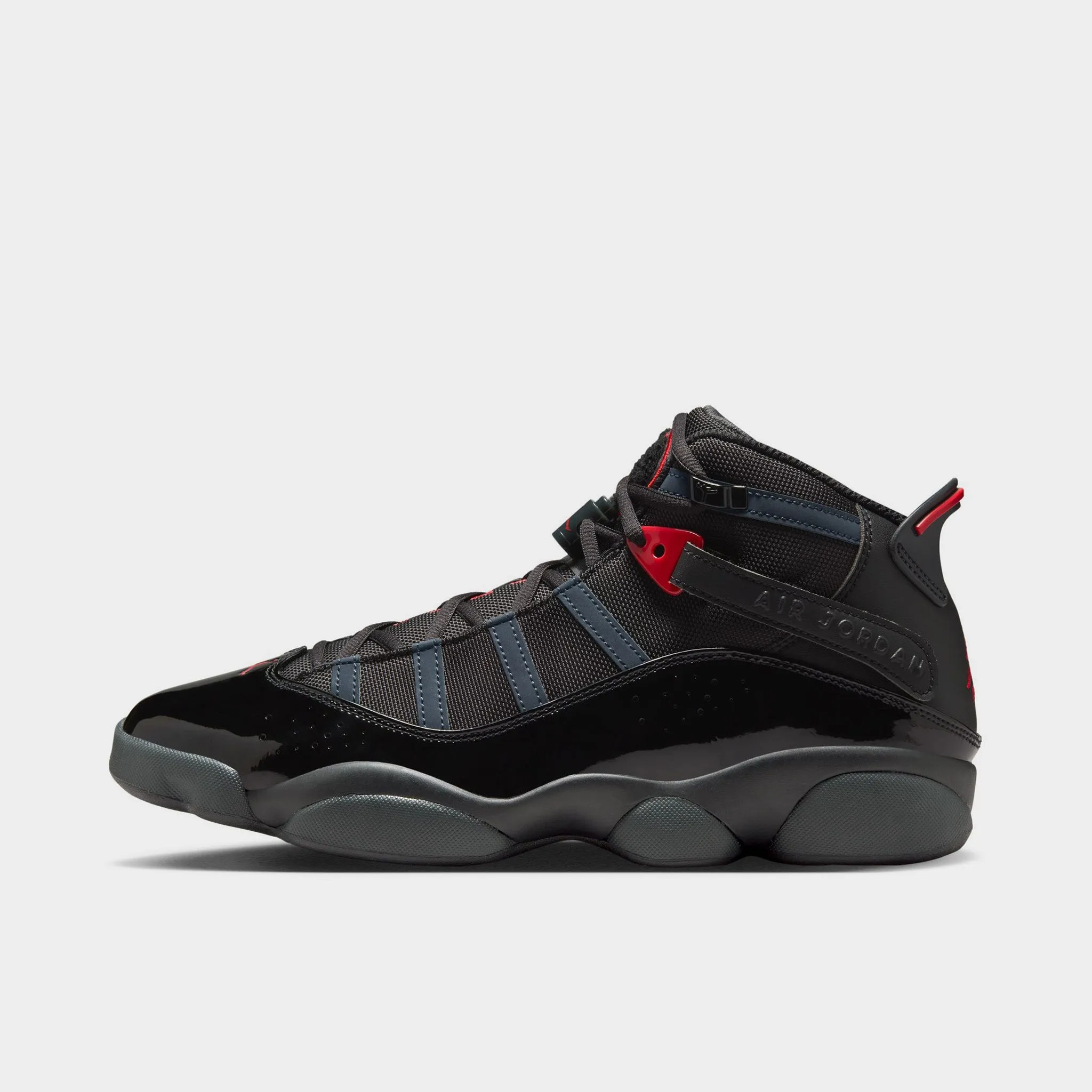 Garden Walk Jordan 6 Rings Black / Fire Red - Anthracite