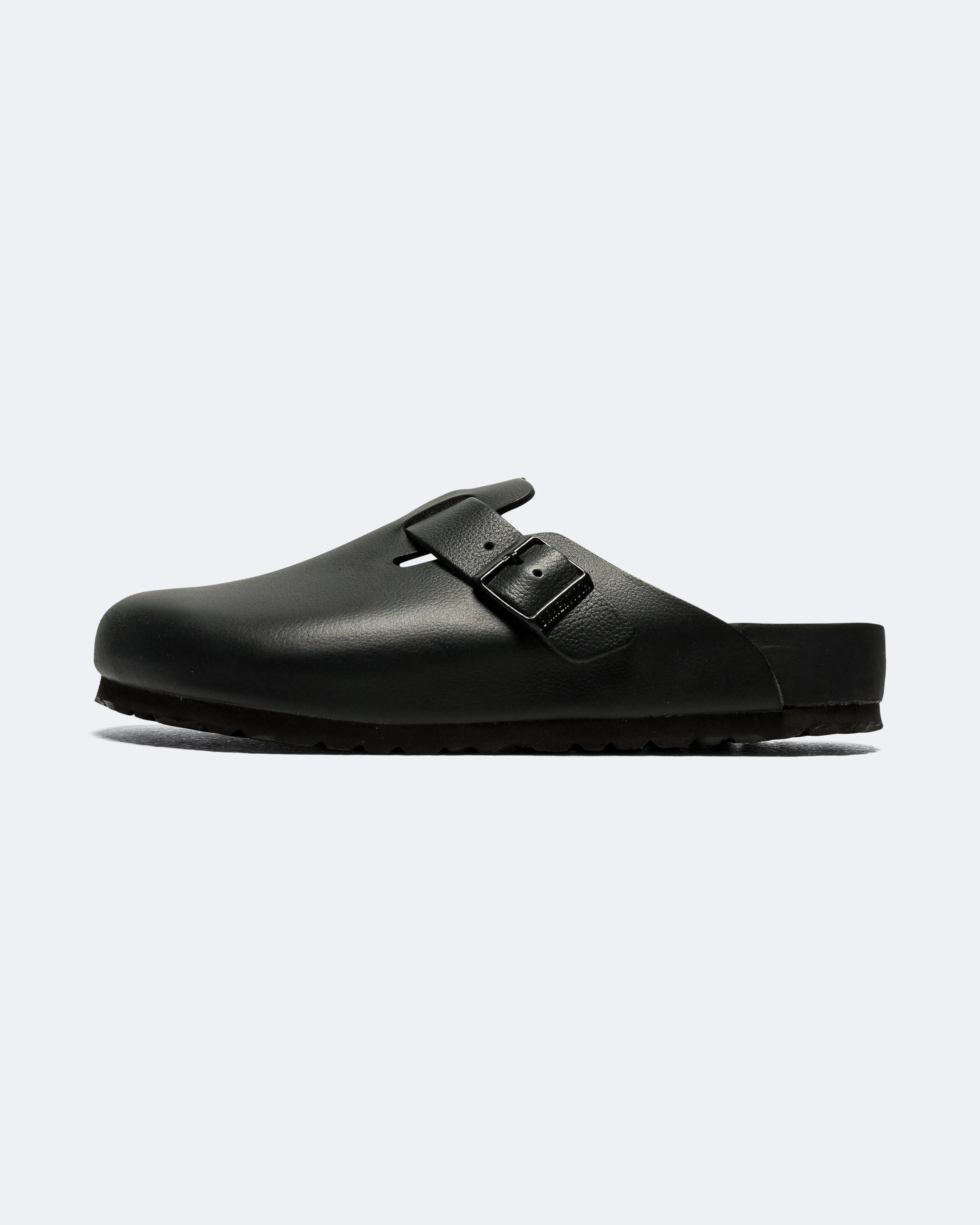 Boston Exquisite - Black Natural Leather Eco-Friendly Footwear Balanced Step