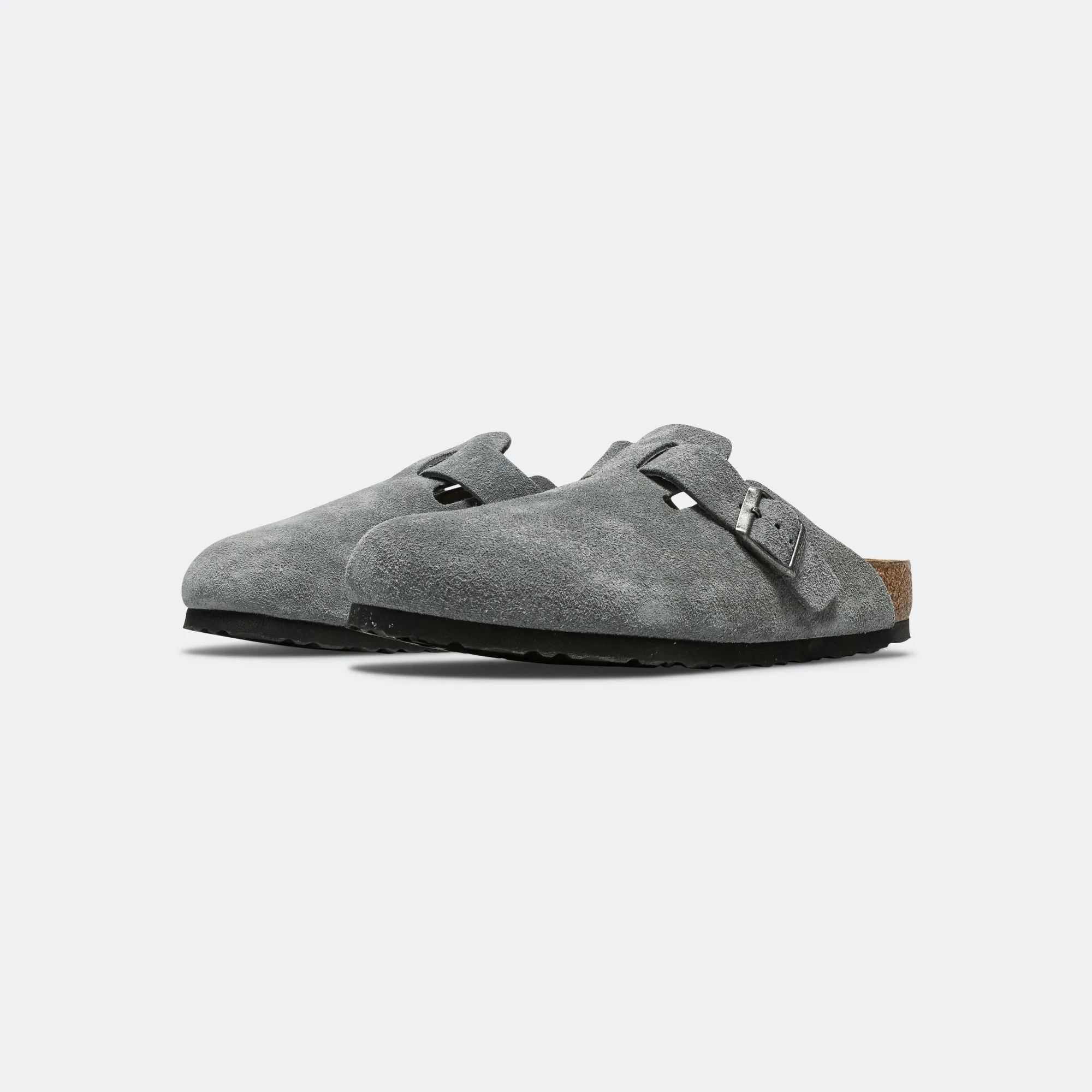 Sunset Hour Flexible Straps Boston SFB - Basalt Grey Suede Leather