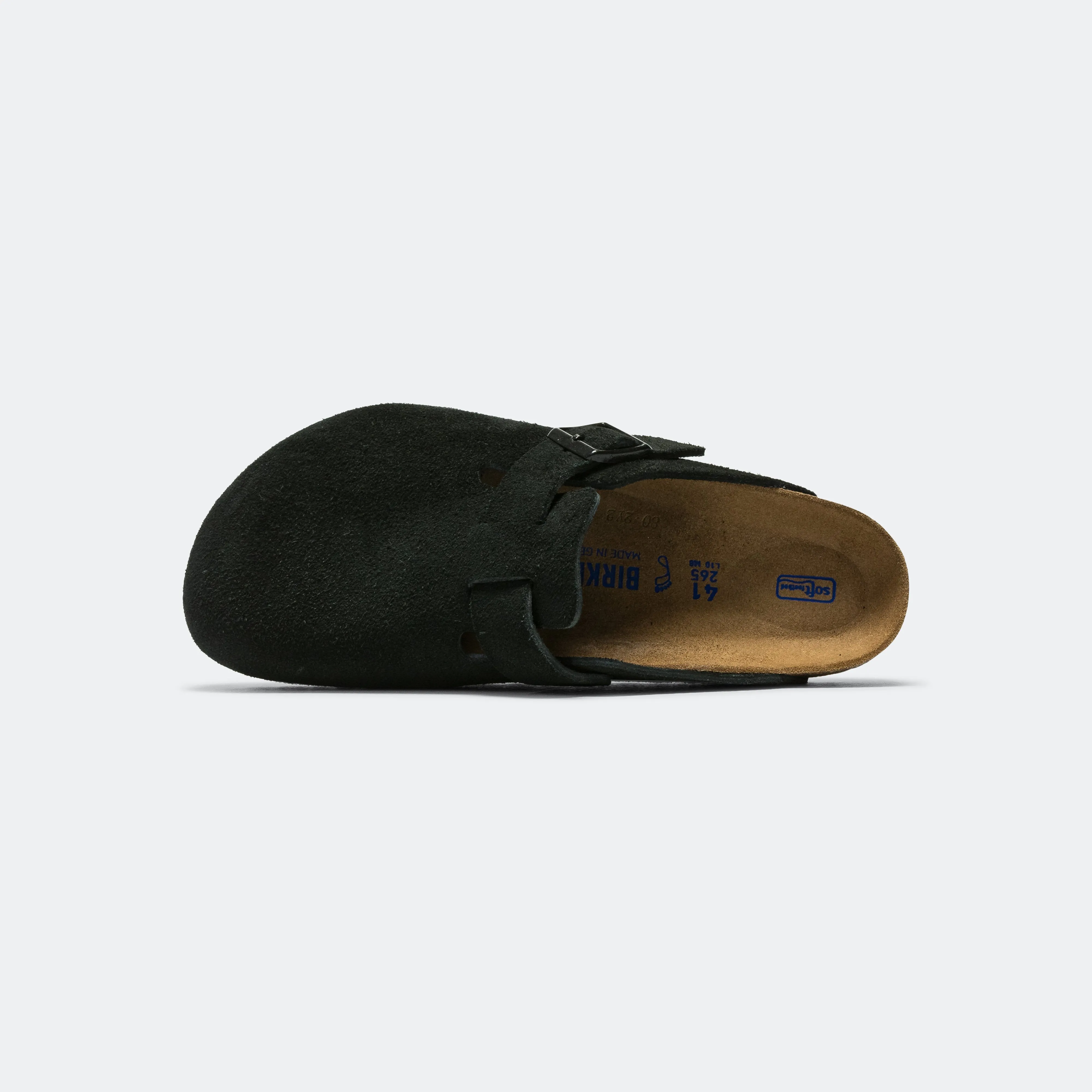Boston SFB - Black Suede Leather Travel Light Sporty Footwear for Vacation