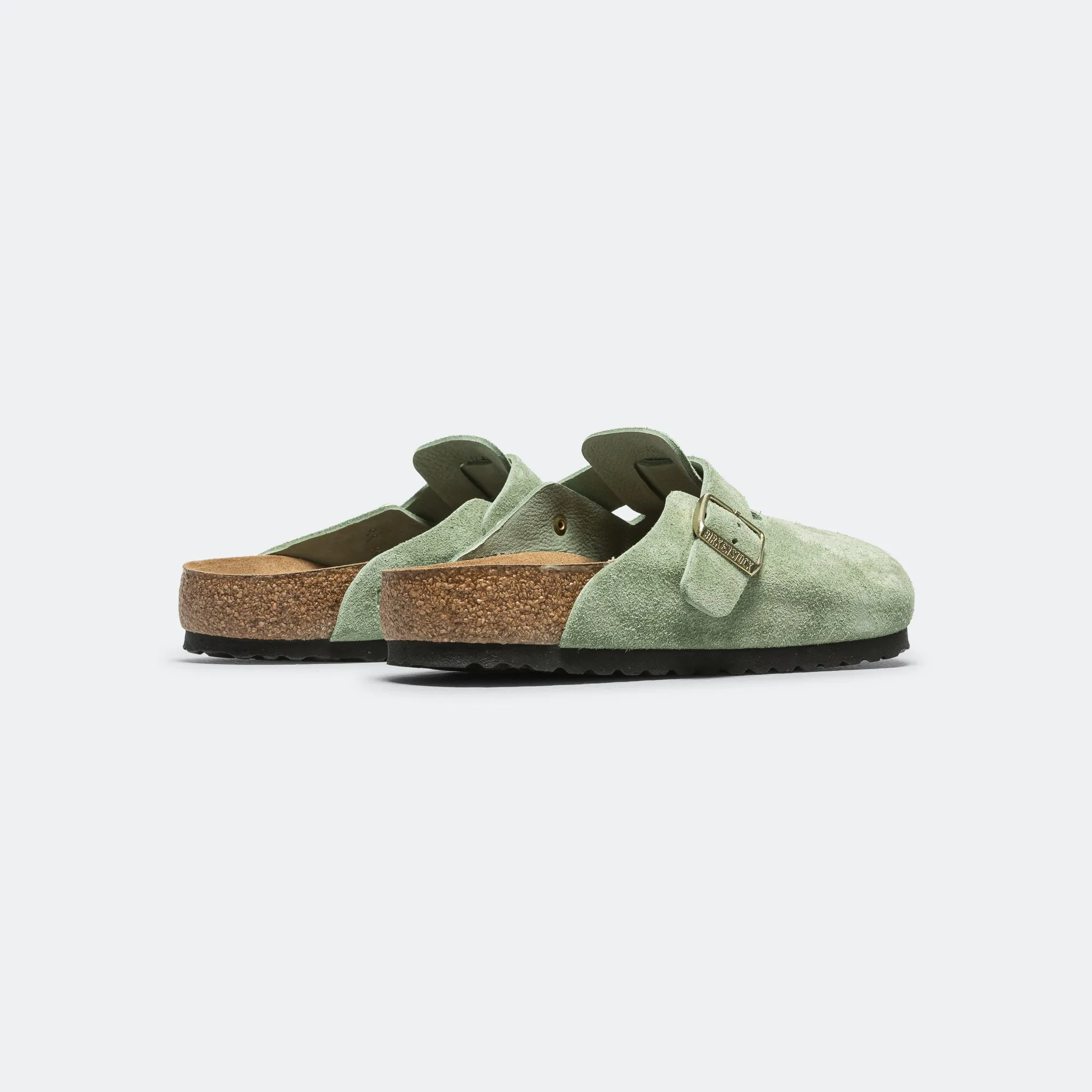 Boston SFB - Green Tea Suede Leather active shoes