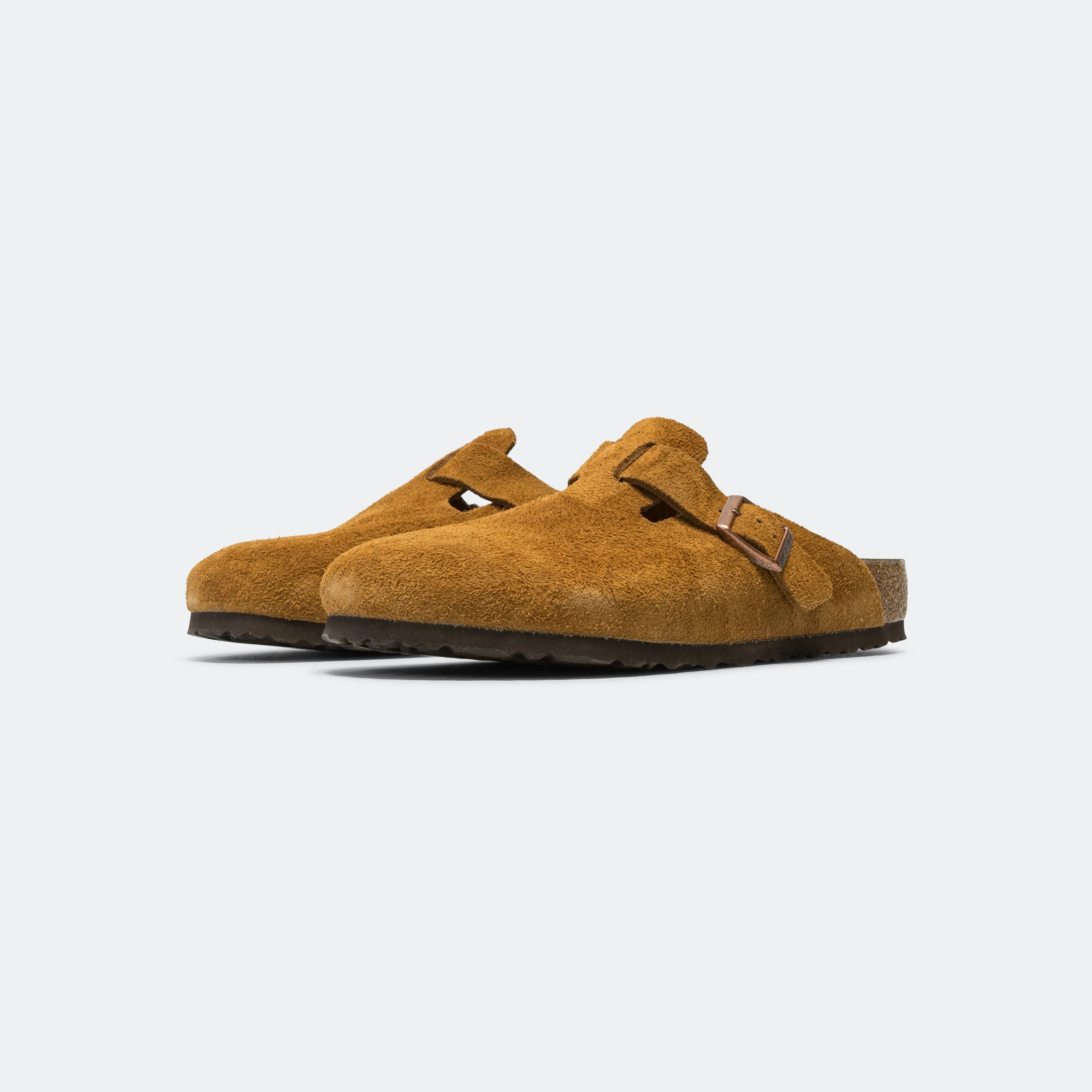 Sweat Free Boston SFB - Mink Suede Leather