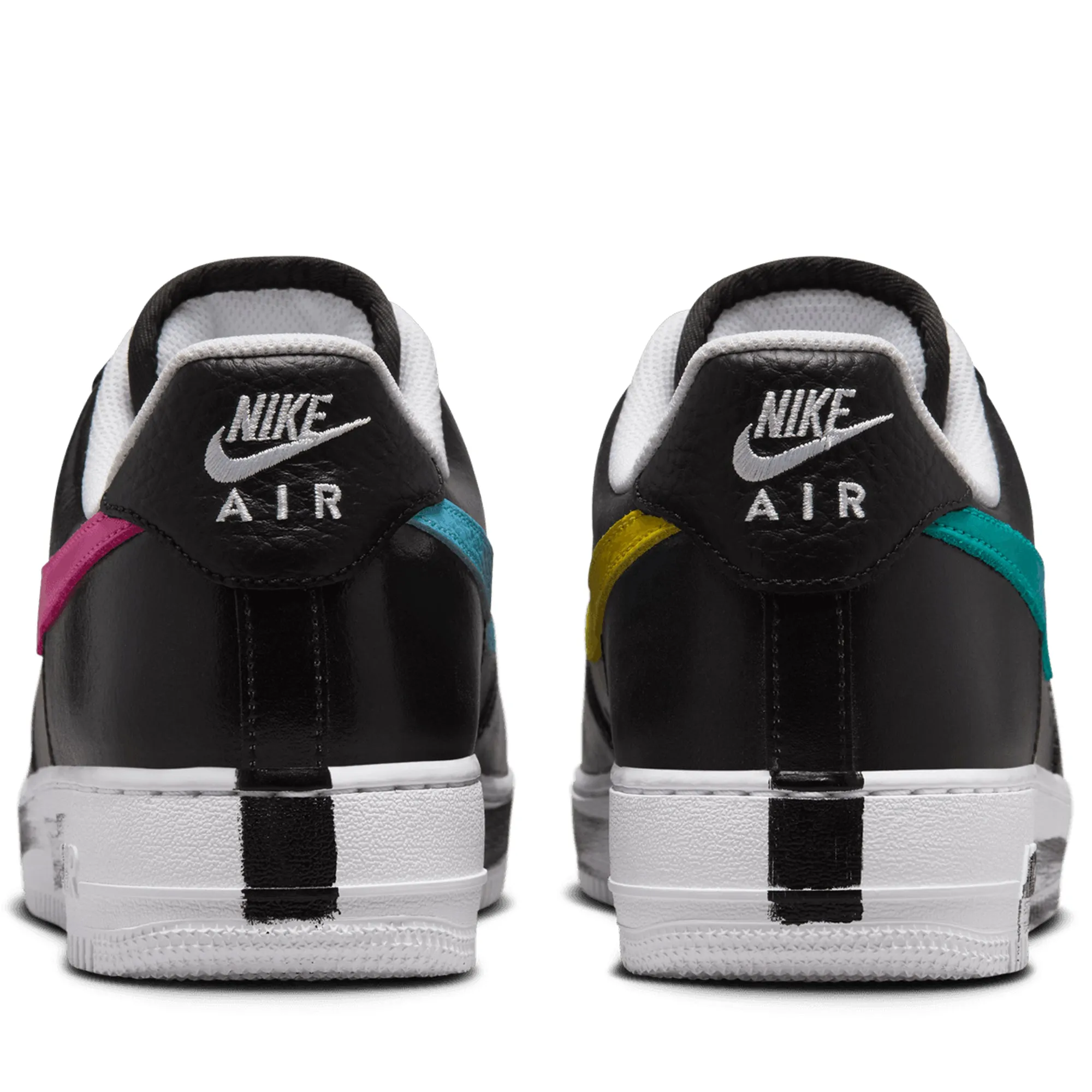 PEACEMINUSONE x Nike Air Force 1 '07 'Para-Noise 3.0' - Black/New Emerald Eco Friendly Rolling Motion Technology