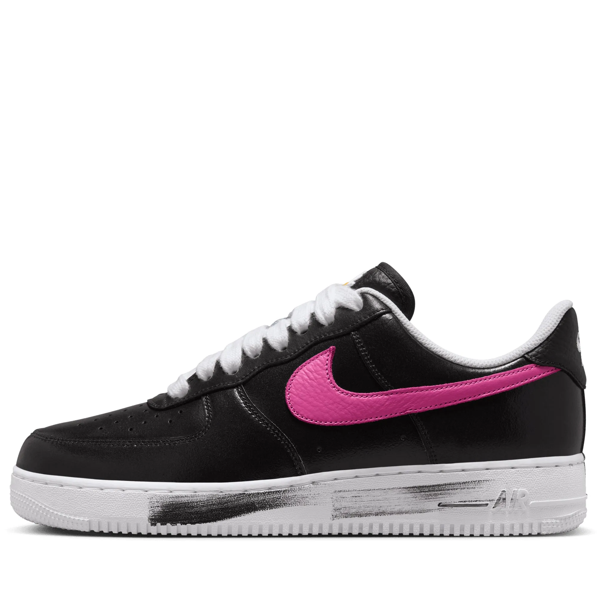 PEACEMINUSONE x Nike Air Force 1 '07 'Para-Noise 3.0' - Black/New Emerald Stride Boost Asymmetric Lacing System