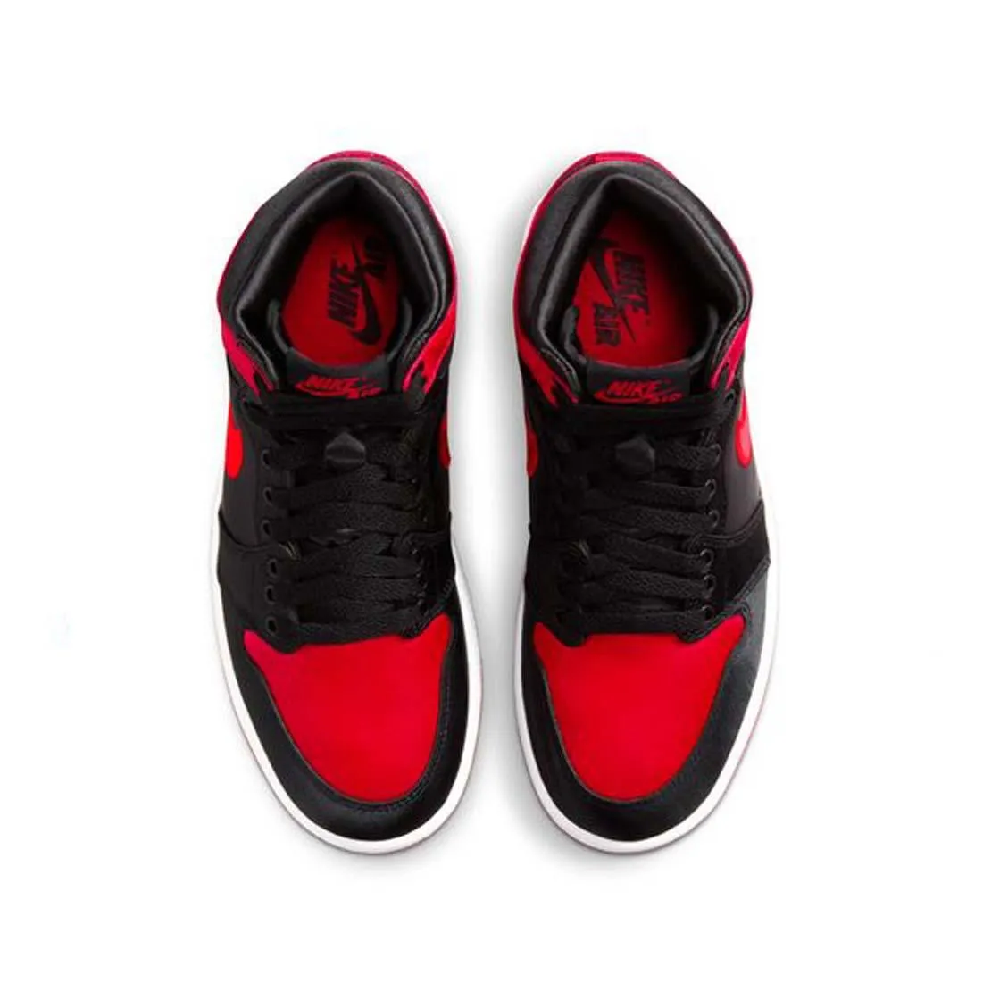 Wmns Air Jordan 1 High OG 'Satin Bred' type football players' protection