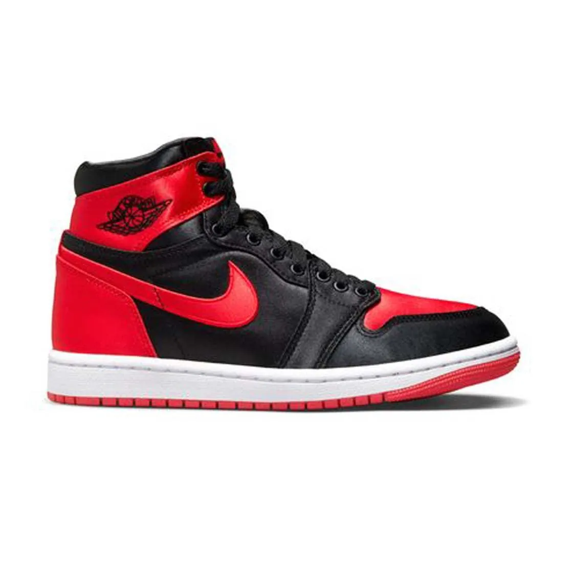 Wmns Air Jordan 1 High OG 'Satin Bred' active seniors cold - weather shoes