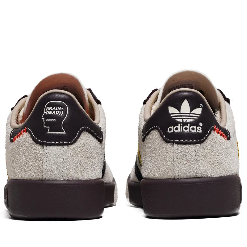 Brain Dead x Adidas Forest Hills - Cream White/Pantone Breathable soles Narrow Fit