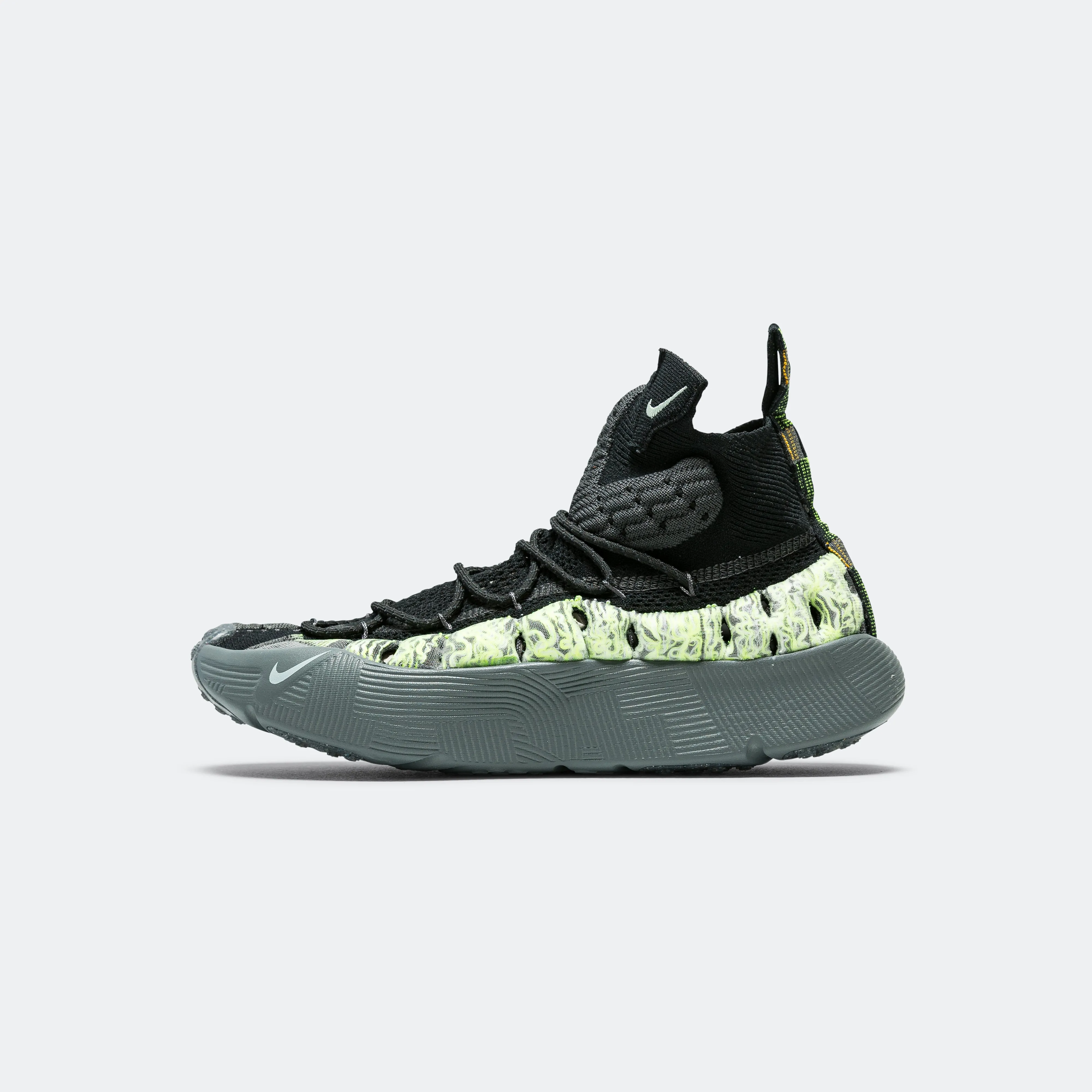 Heel cradle ISPA Sense Flyknit - Black/Seafoam-Smoke Grey