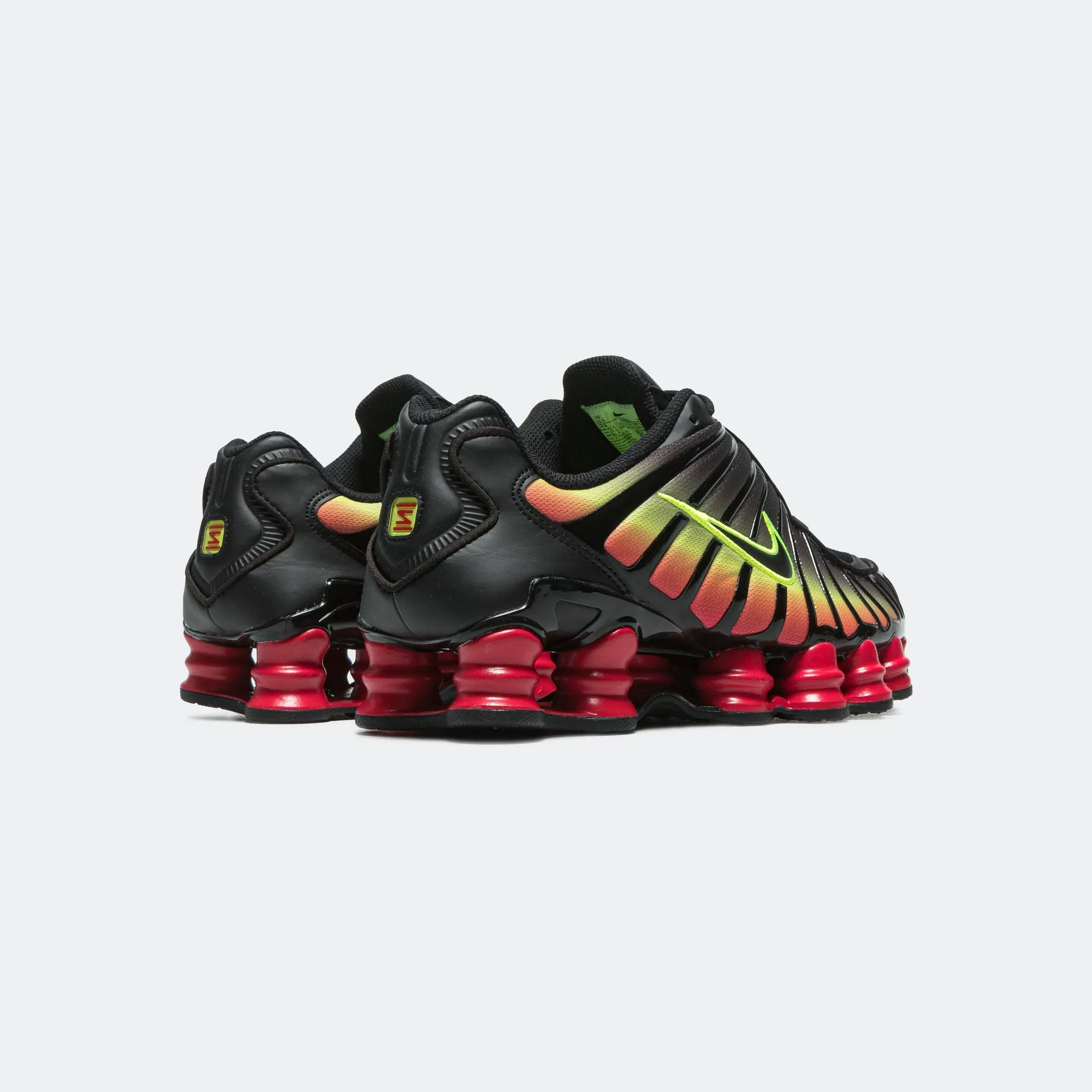 Comfort Adjust Womens Shox TL - Black/Volt-Fire Red