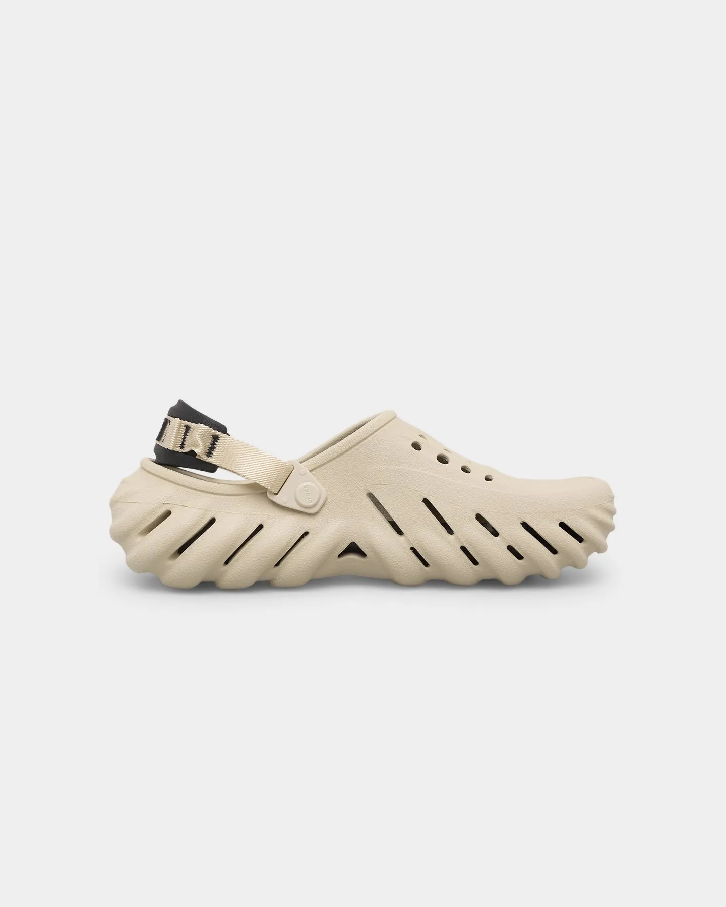 Block Walk Retro Mood Crocs Echo Clog Bone/Black