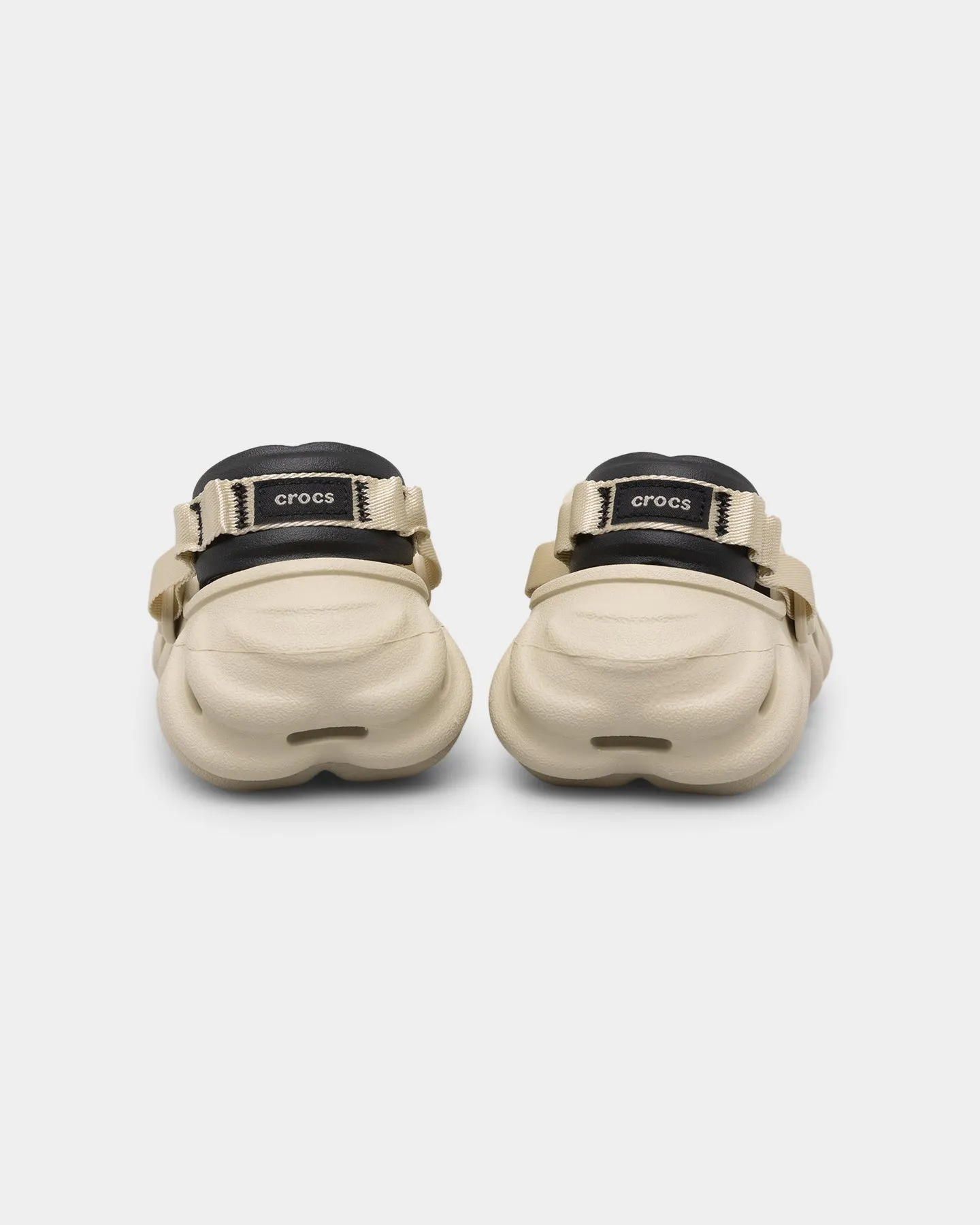 Crocs Echo Clog Bone/Black Abrasion resistant Shock Guard