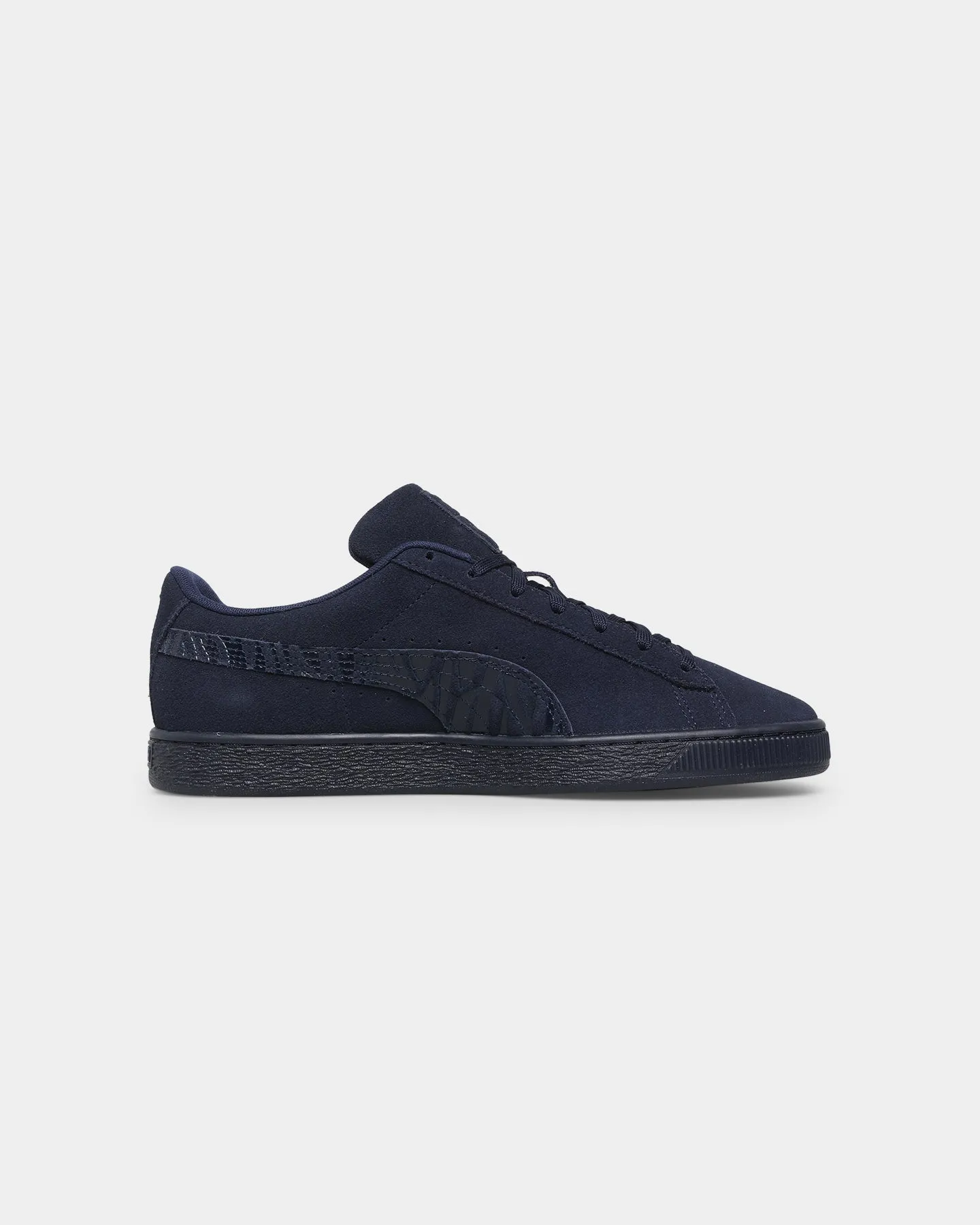 Cold Safe Puma Suede Mono Deboss Sneakers Peacoat