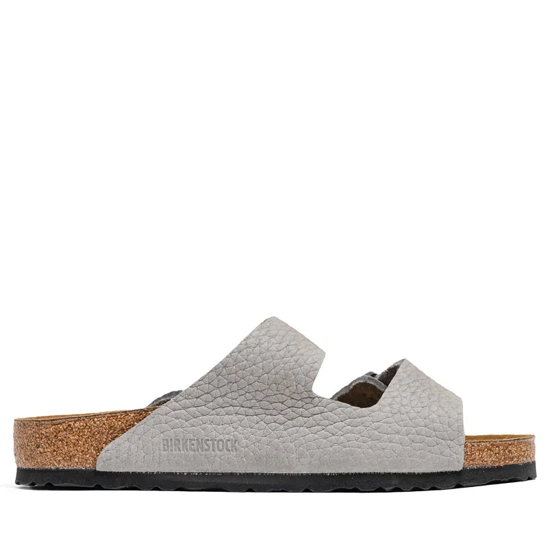 Birkenstock Arizona Nubuck - Desert Buck Whale Grey Light Comfort