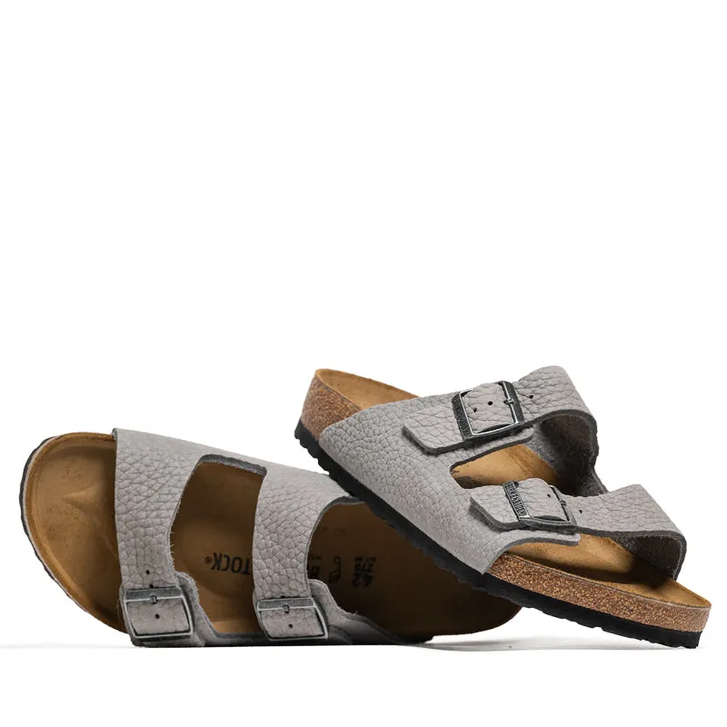 Birkenstock Arizona Nubuck - Desert Buck Whale Grey Practical Comfort