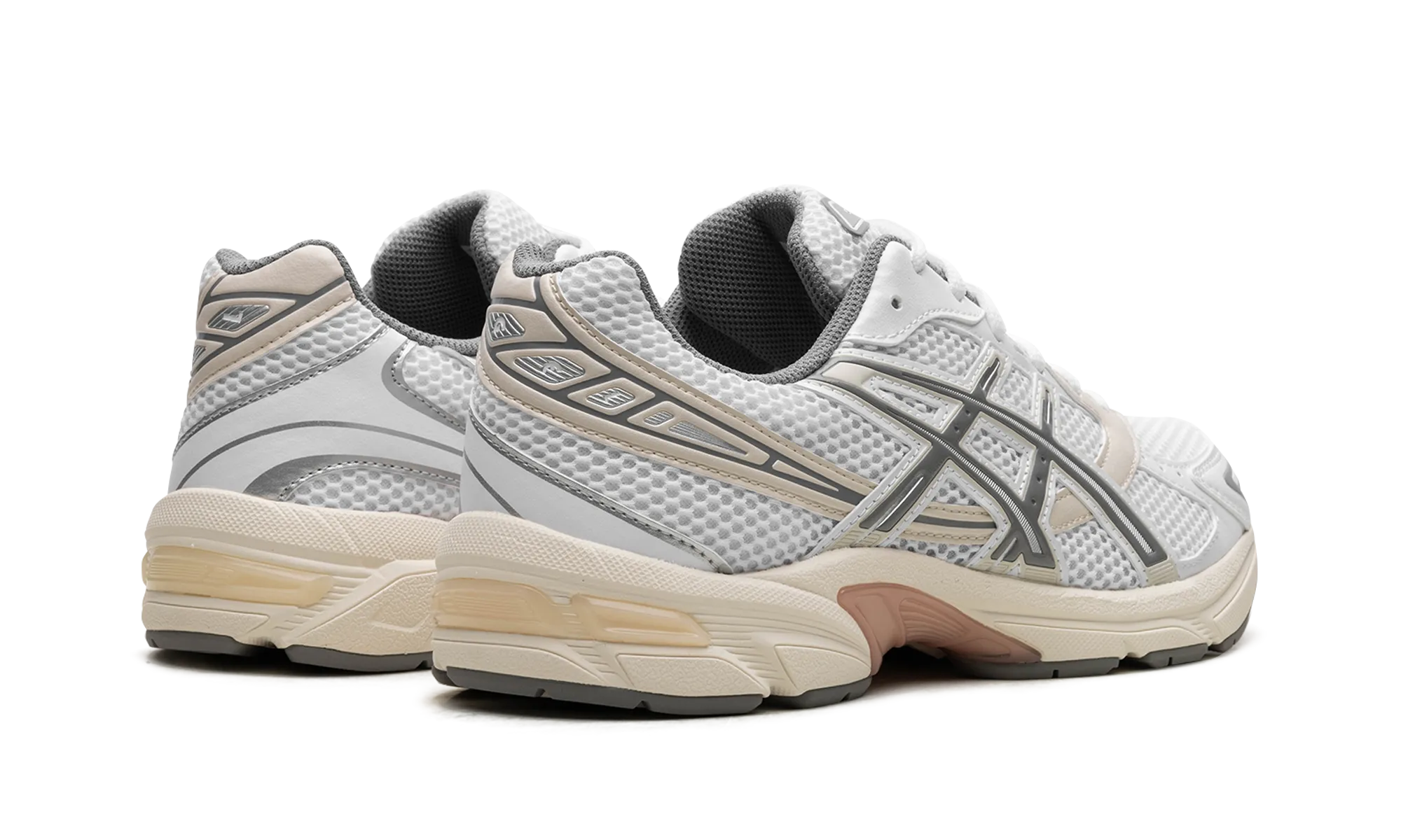 running in a bog area shoes Gel 1130 "White/Clay Grey"