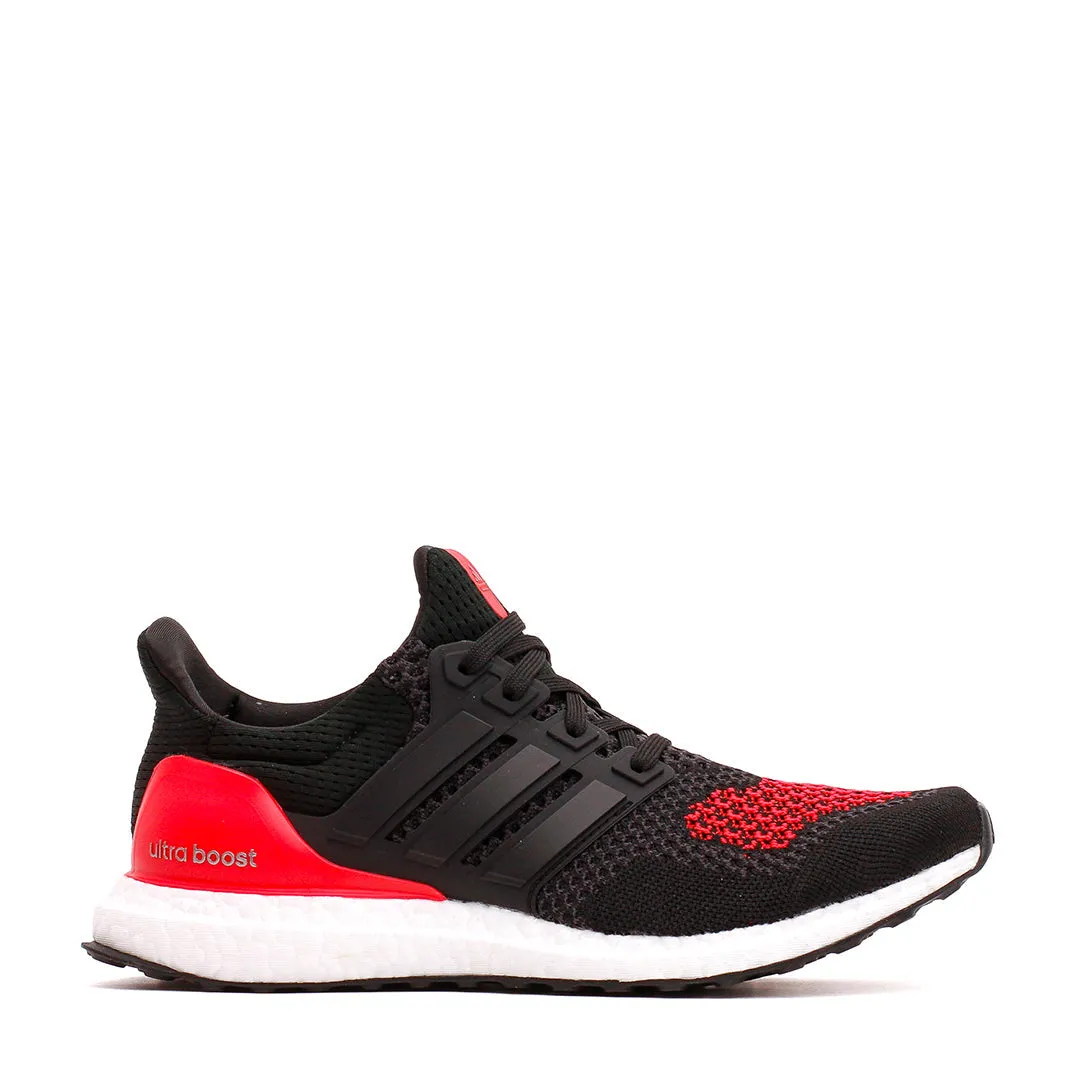 Adidas Men Ultraboost 1.0 Core Black Lucid Red JQ2272 Custom responsive - sole shoes
