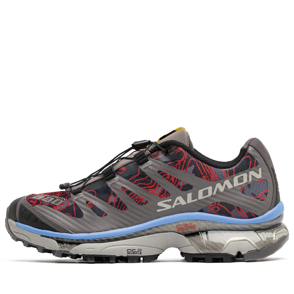 Comfortable insoles Salomon XT-4 Topography - Black/Plum Kitten