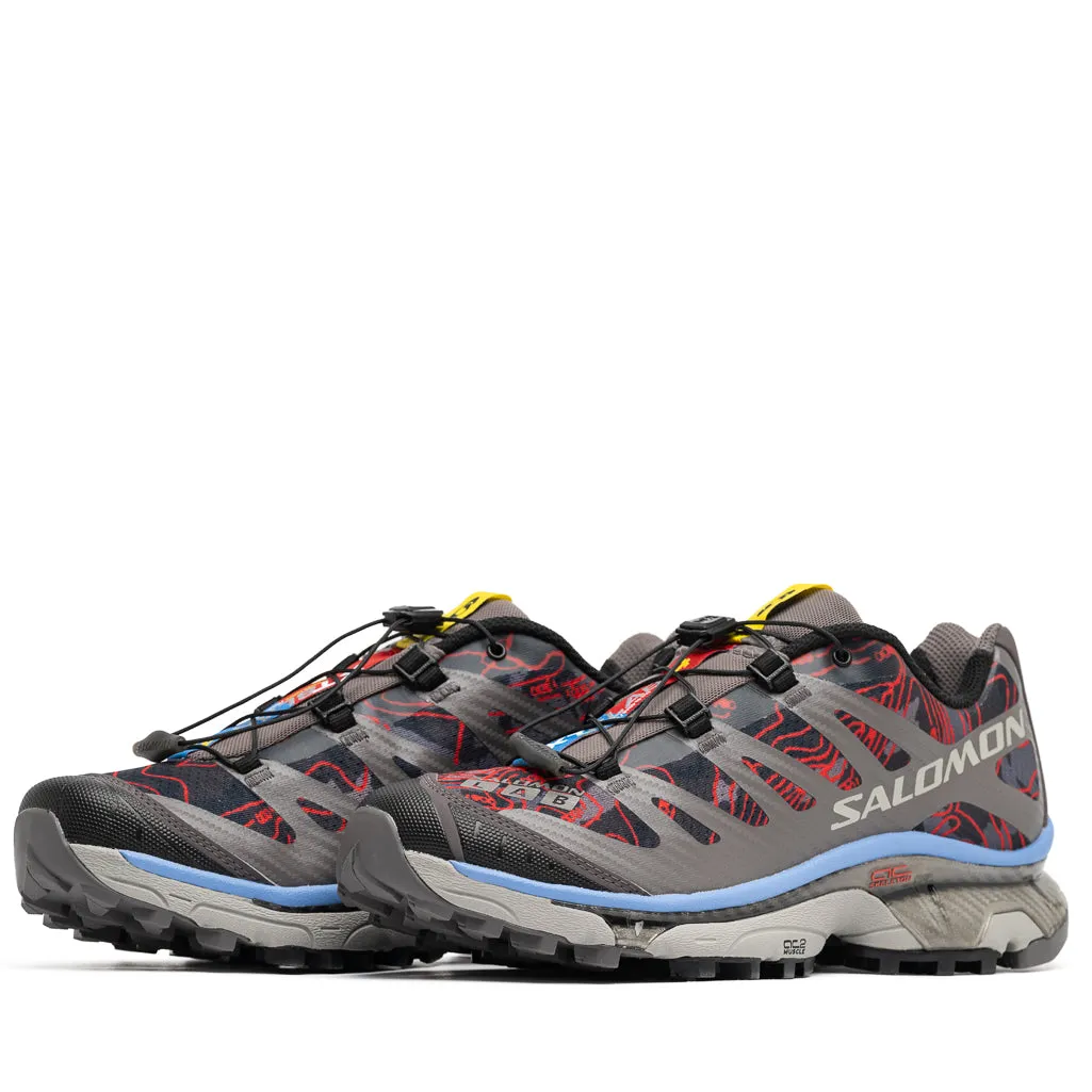 Salomon XT-4 Topography - Black/Plum Kitten Walk Smooth