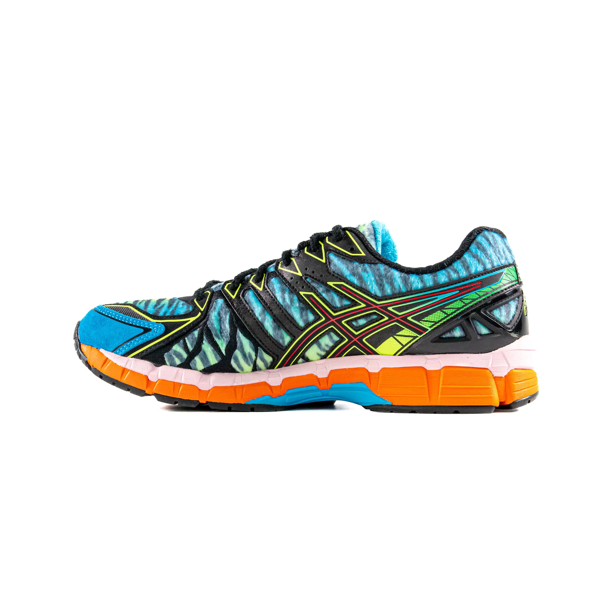 ASICS Gel-Kayano 20 'KENZO Digital Aqua' (2024) retro - style running shoes