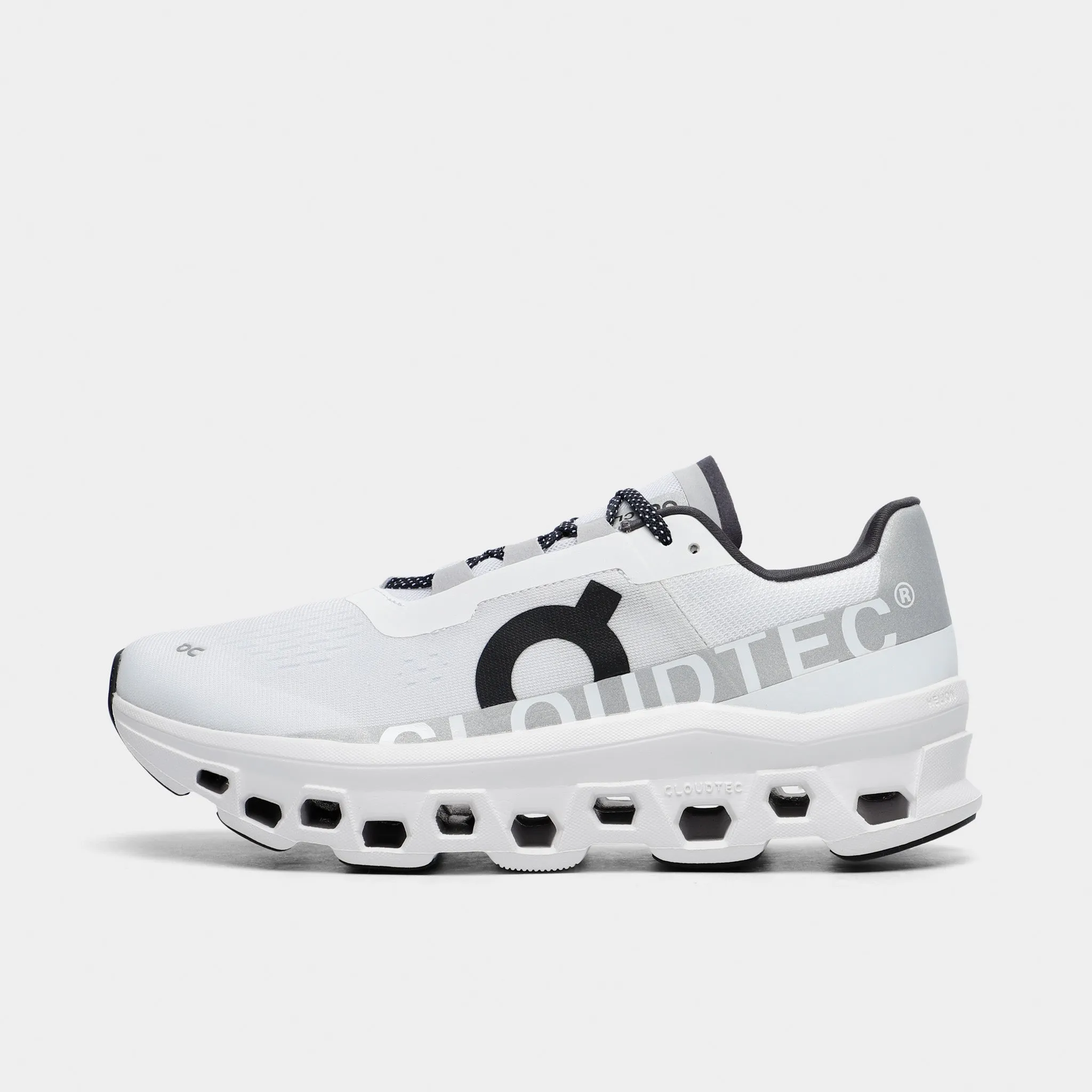 On Cloudmonster 1 / All White Compact Spring Style