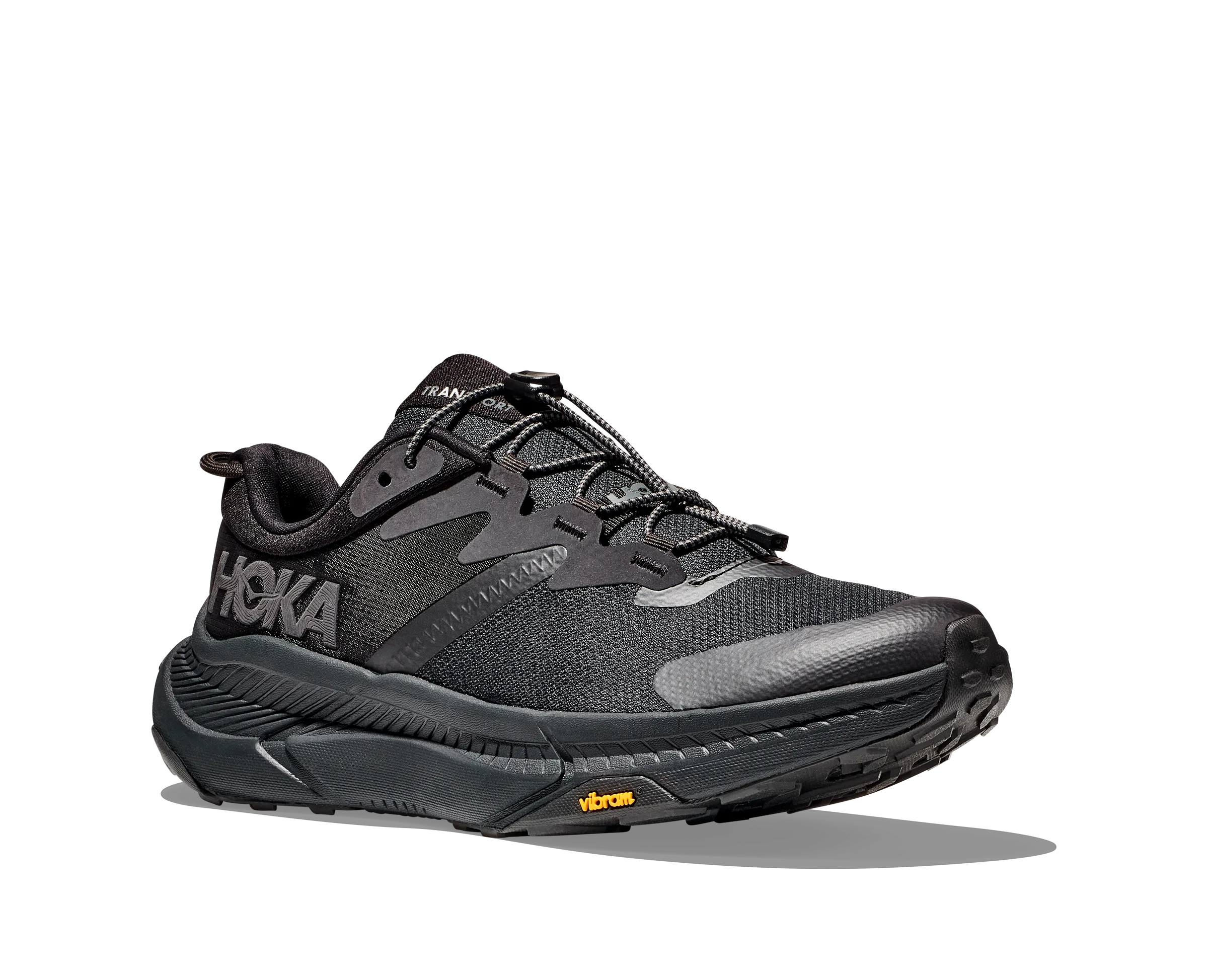 HOKA TRANSPORT BLACK MENS Anti - odor