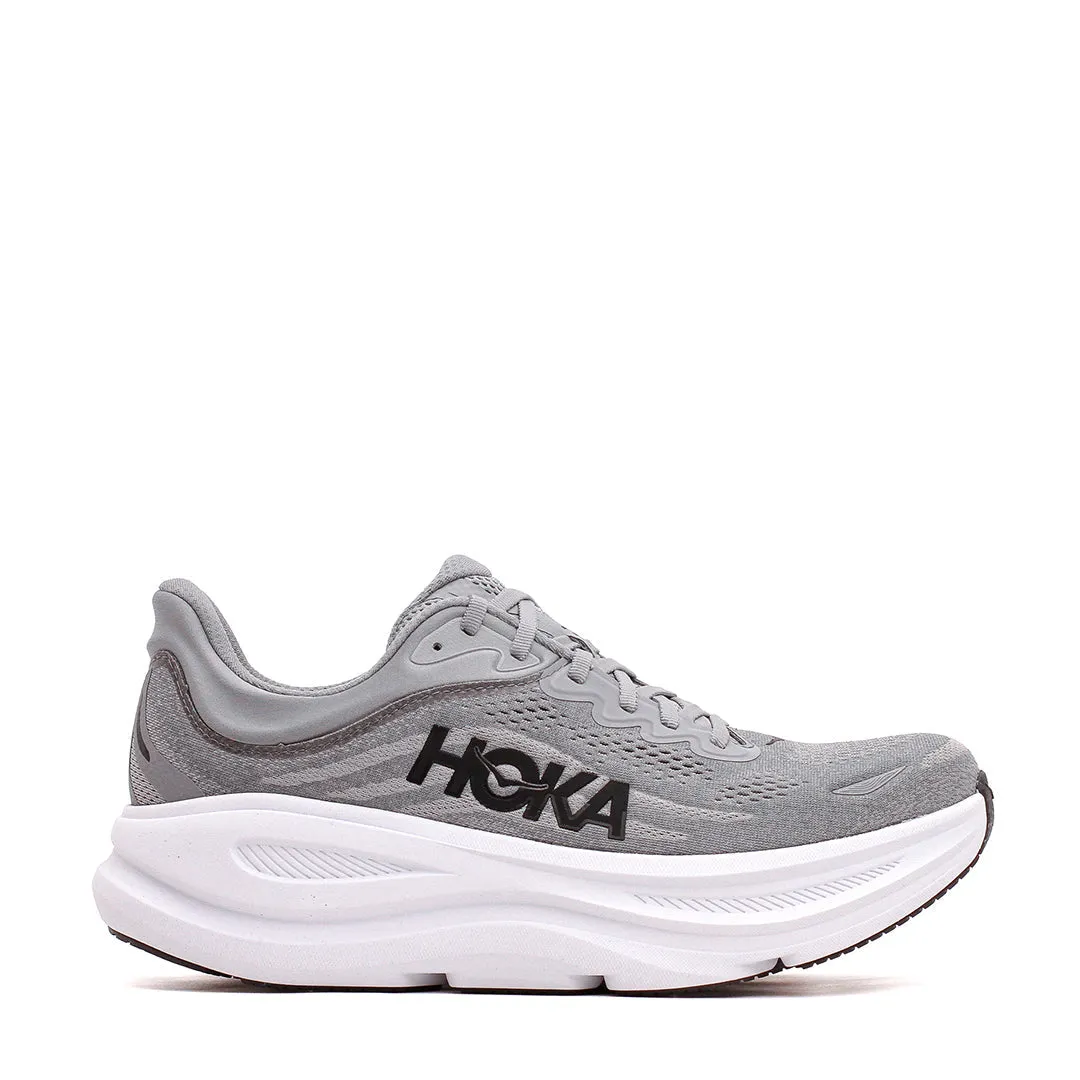 Energy - returning exclusive - running Hoka One One Men Bondi 9 Galactic Grey Stellar Grey Core 1162011-GCTC