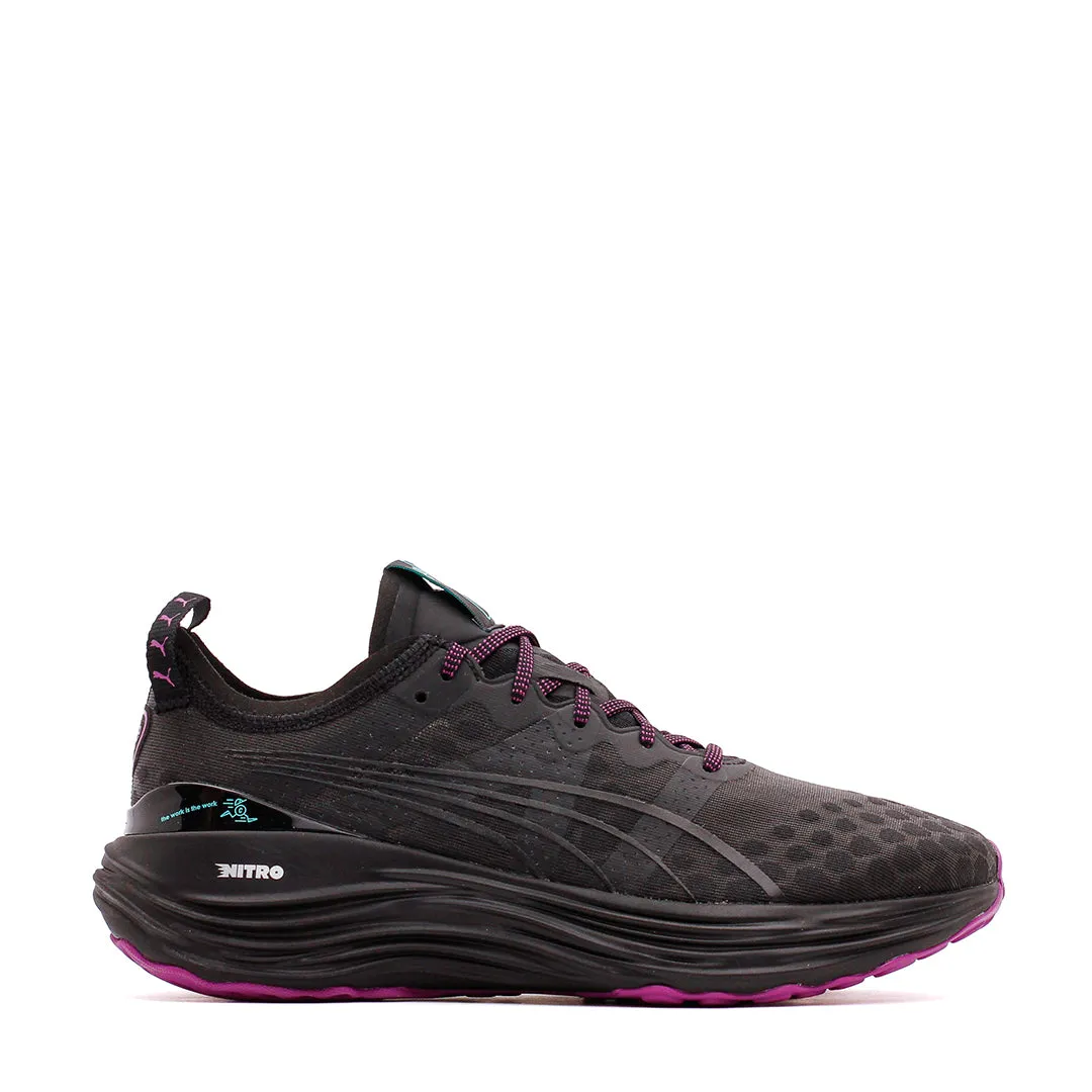 padded - tongue Puma Men ForeverRun Nitro x Ciele Black 379286-01