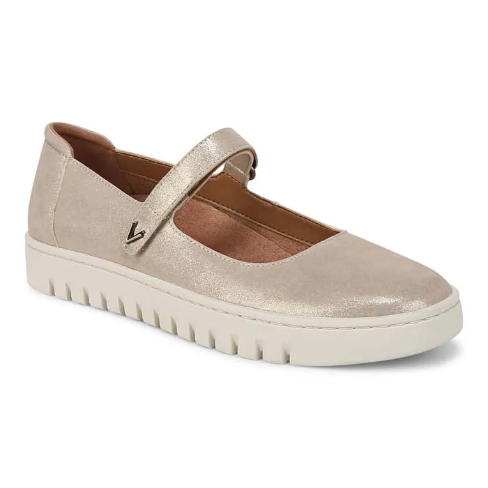 Fashion Walk Cloudy Jog Womens Vionic Uptown Mary Jane in Gold