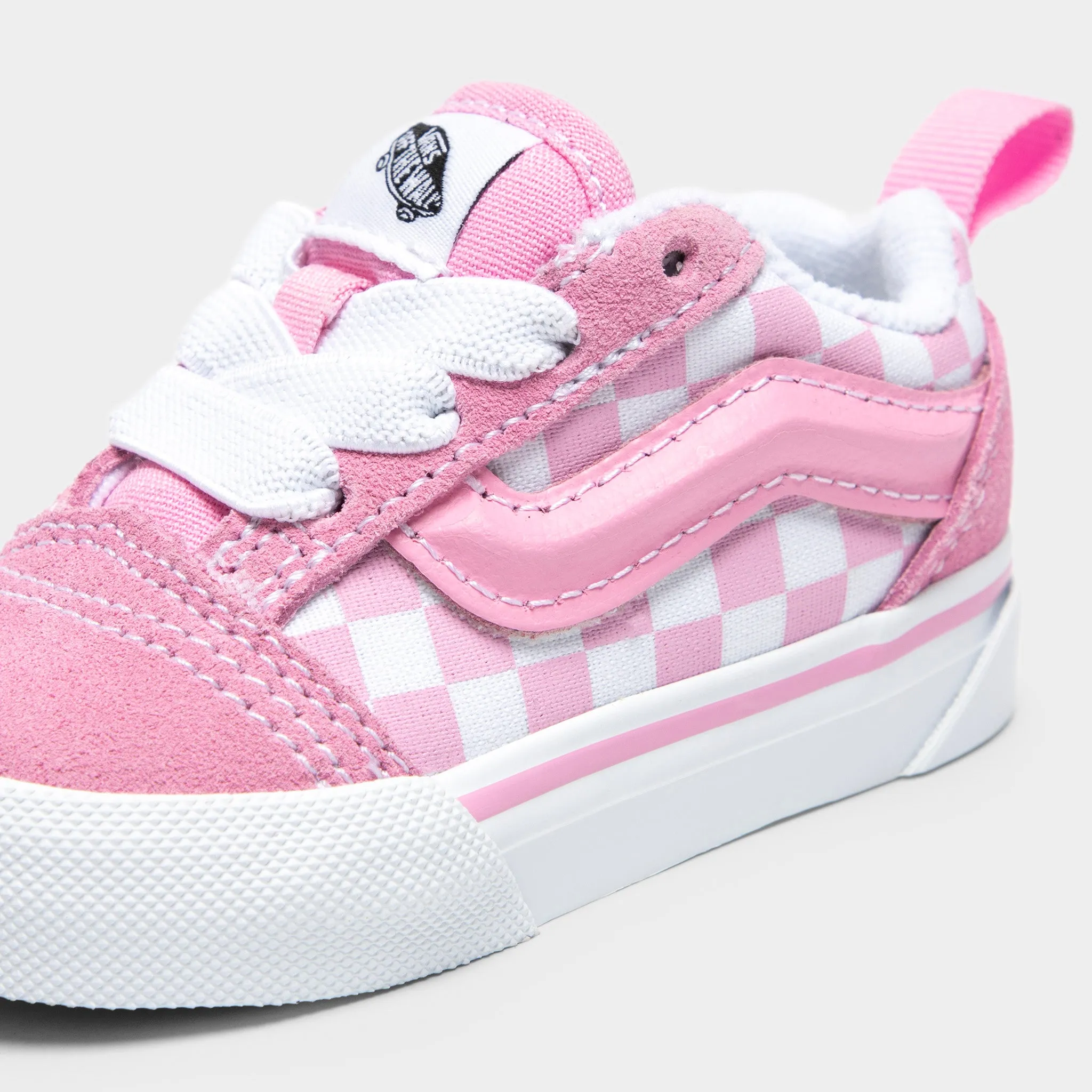 Vans Toddlers' Knu Skool Check / Pink Cosmic Glow