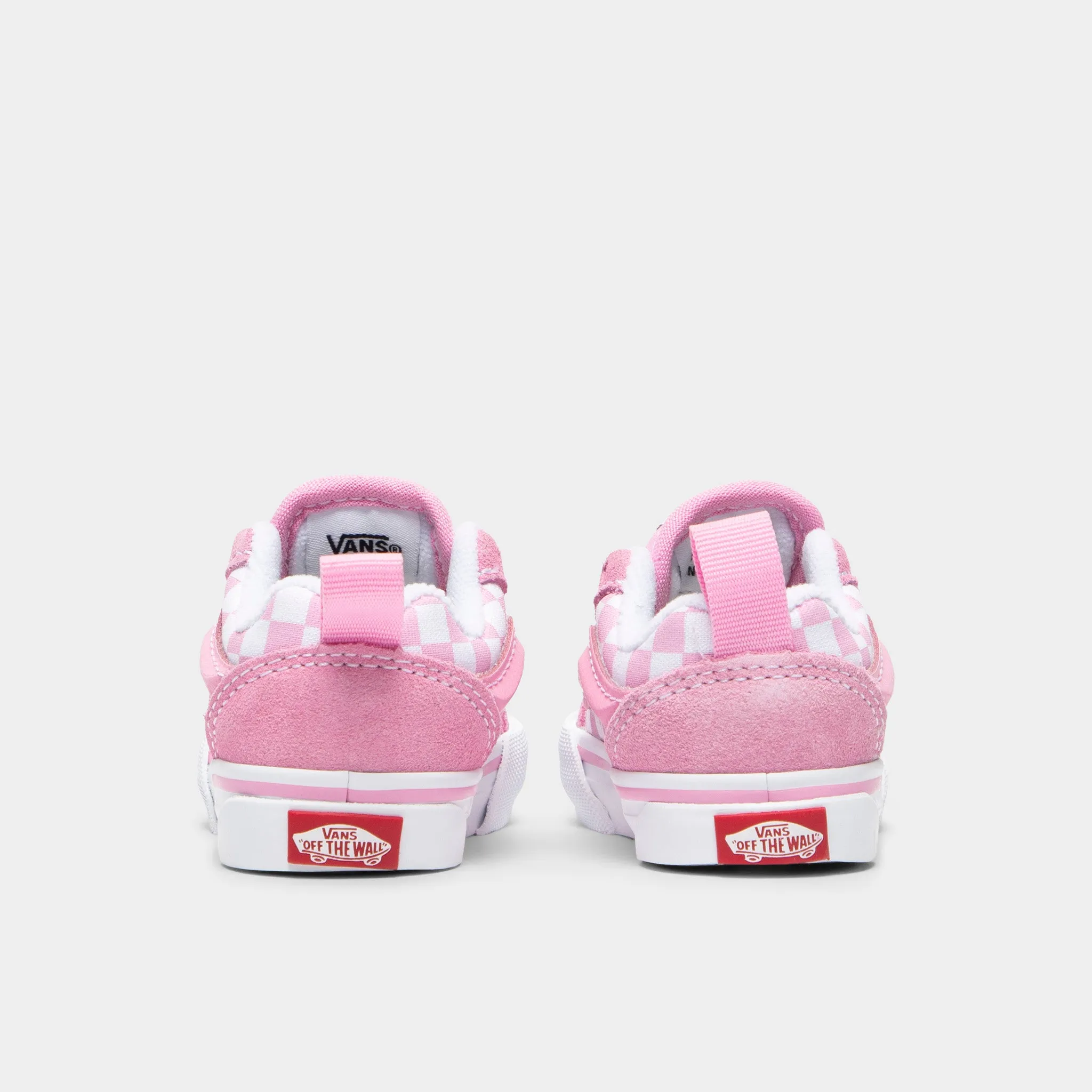 Vans Toddlers' Knu Skool Check / Pink Lake Step Story Glow