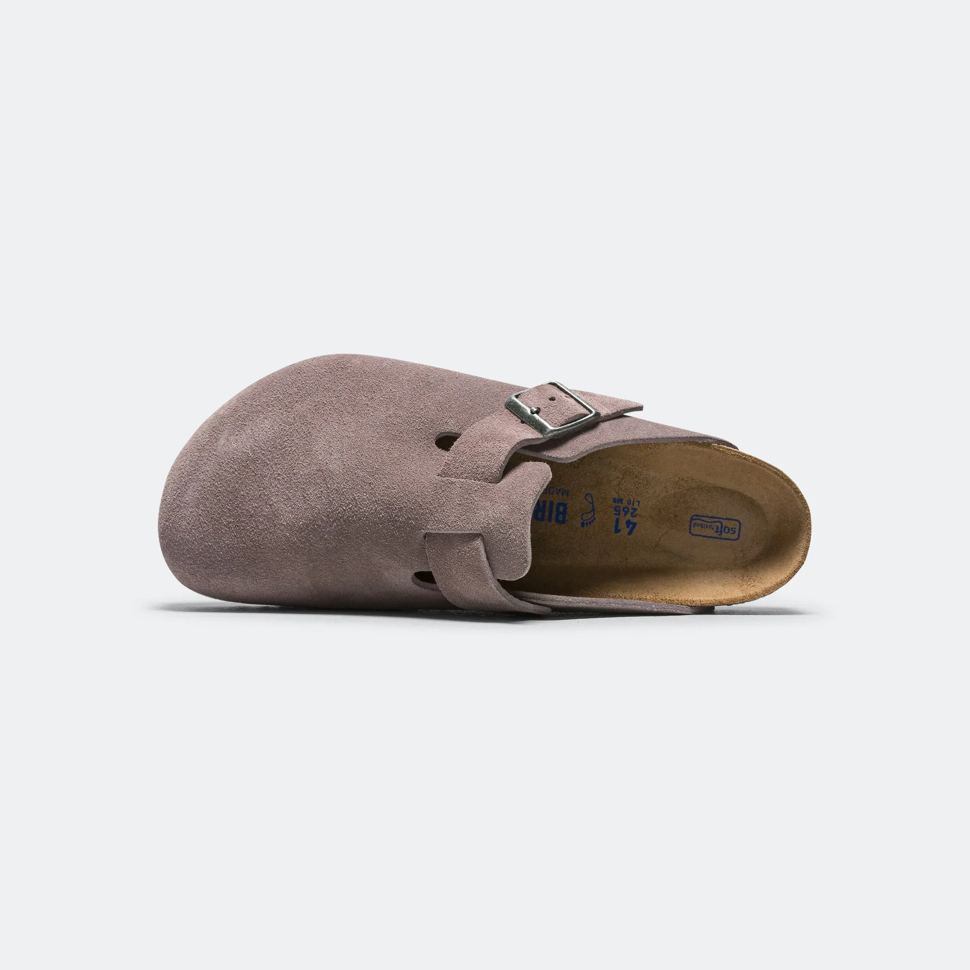 Boston SFB - Faded Purple Suede Leather Easy Lock
