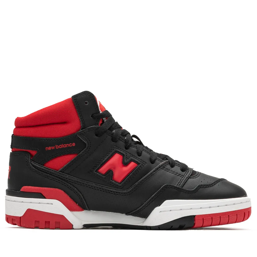 New Balance 650R - Black/Red Multi Directional Flex