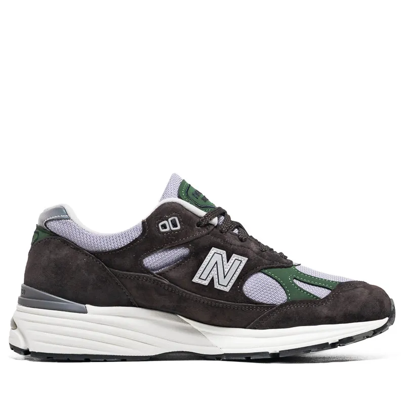 Contemporary Fit New Balance Made in UK 991v2 - Licorice/Lavender Gray