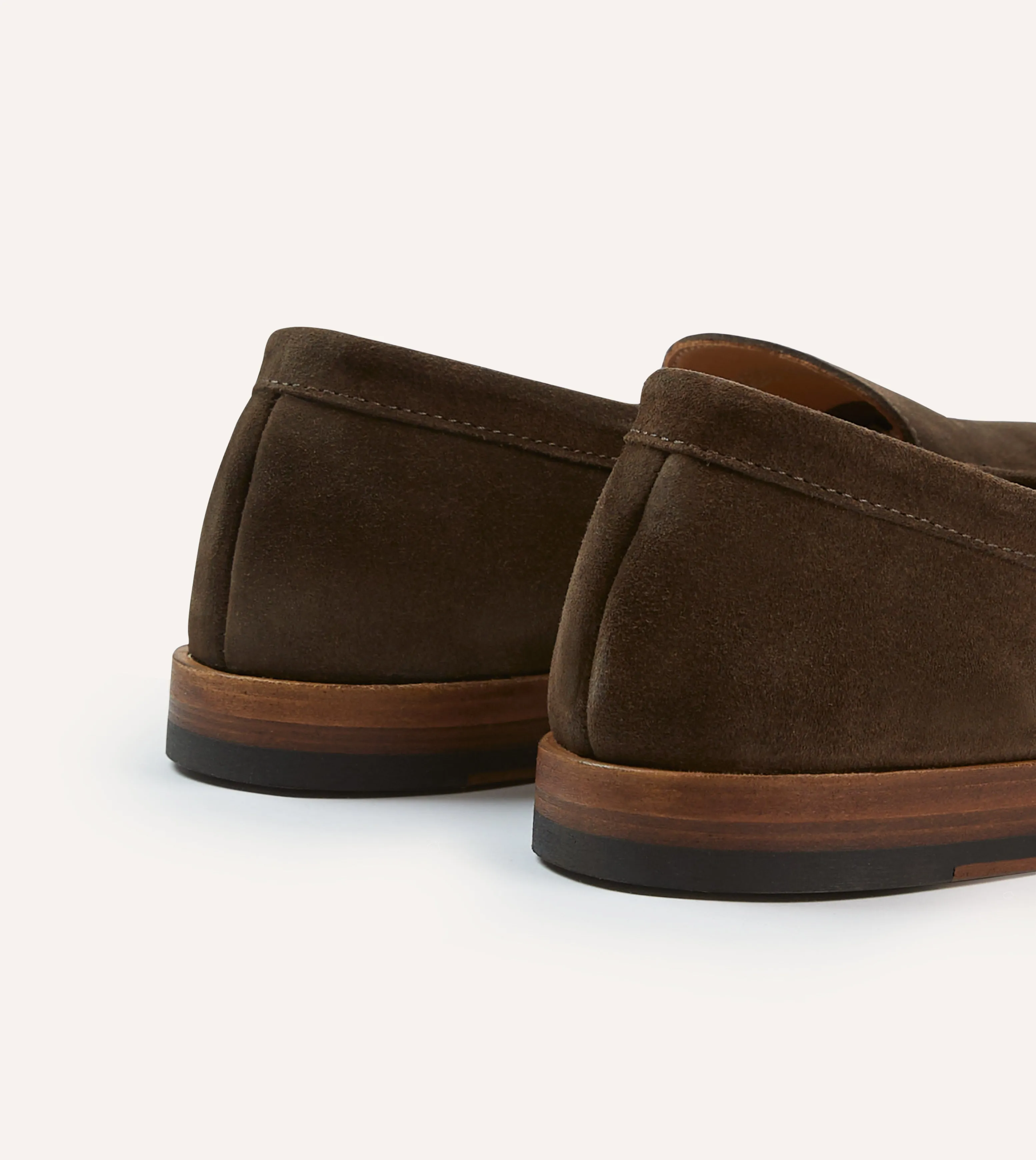Classic Line Brown Suede Henri Summer Loafer
