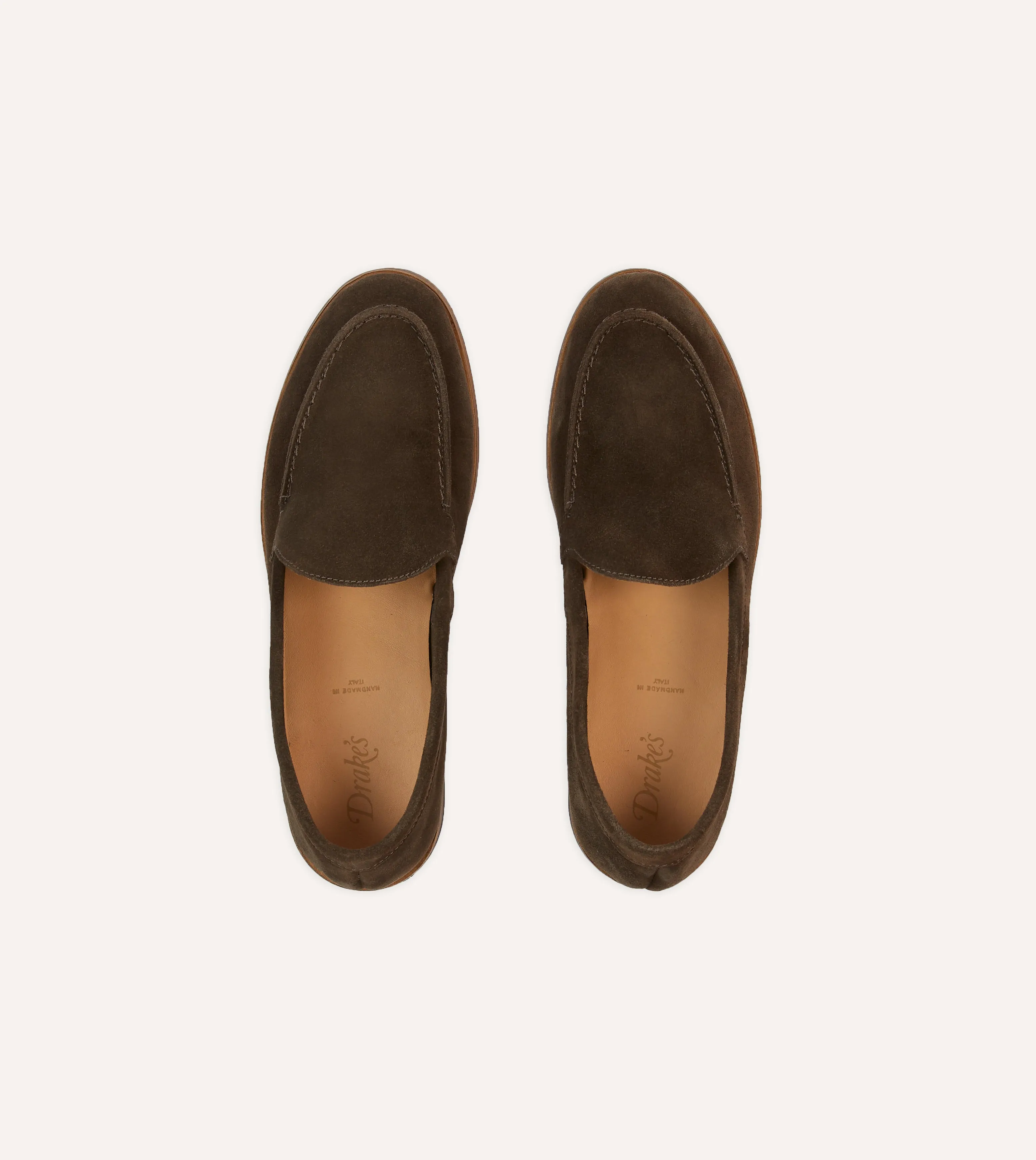 Brown Suede Henri Summer Loafer Legacy Cut Polo Event