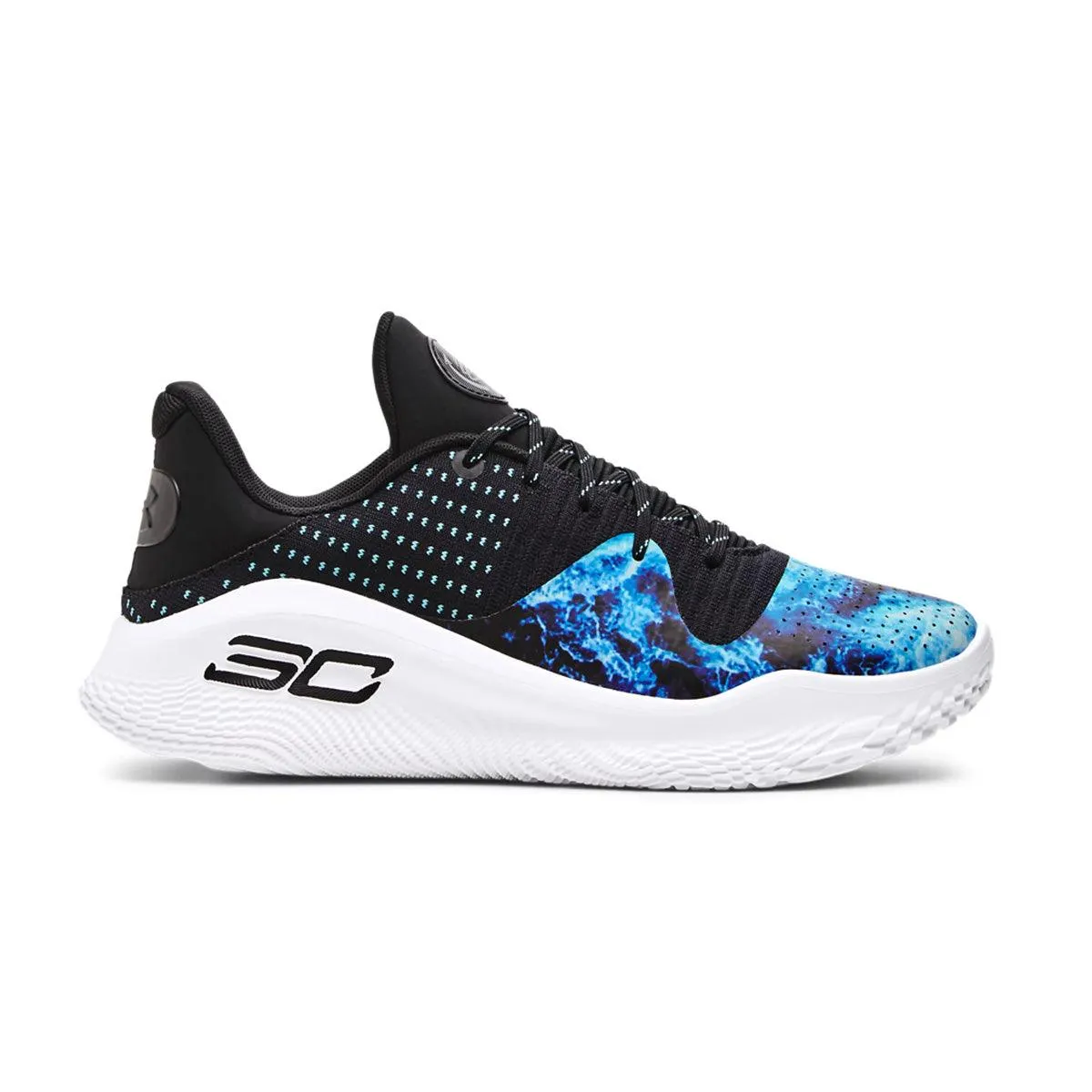   Bruce Lee Curry 4 Low FloTro 'Dark Water' Flexible Sole Play Mode