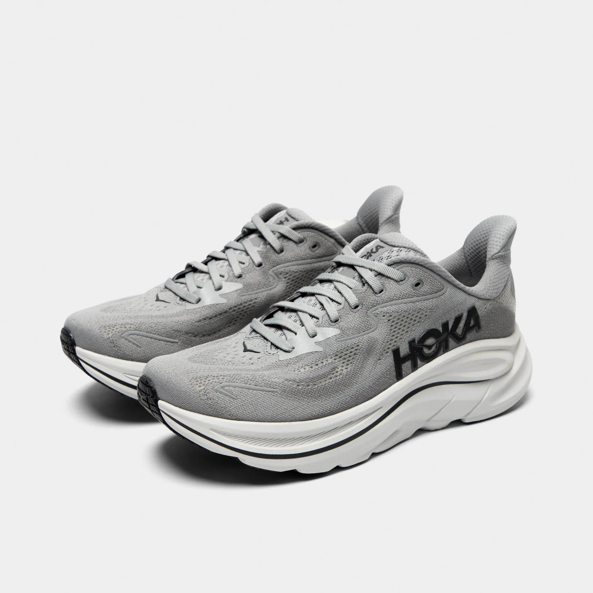 Hoka Clifton 10 Grey / Black Daily Chill